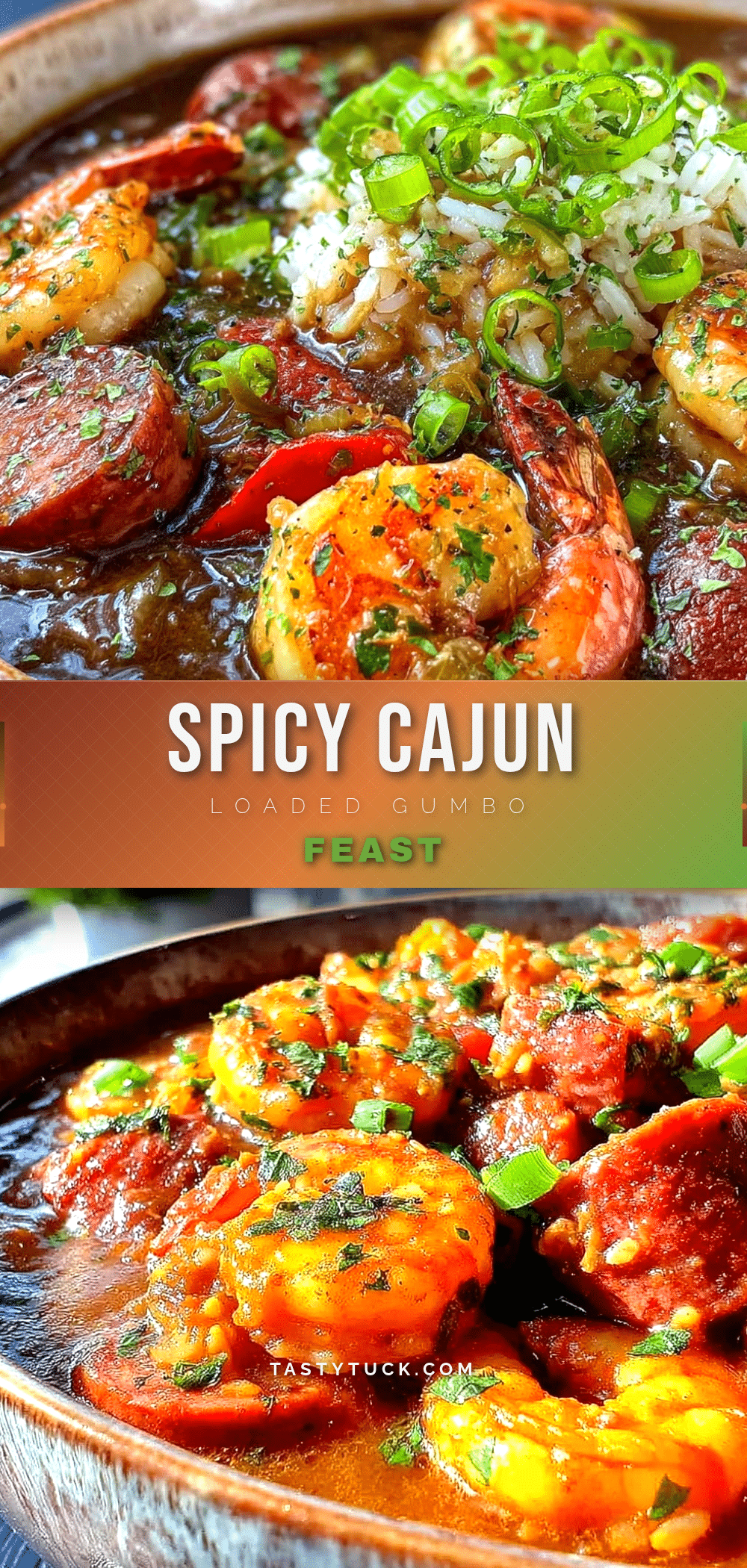 Cajun loaded gumbo recipe