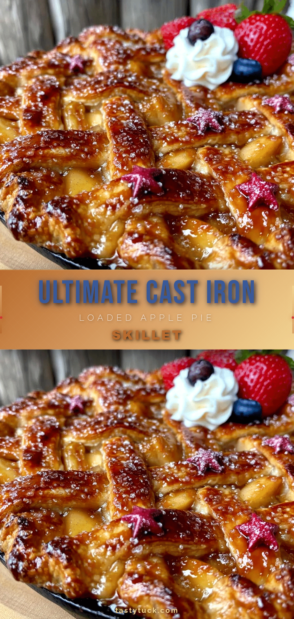 cast iron loaded apple pie skillet recipe recipe