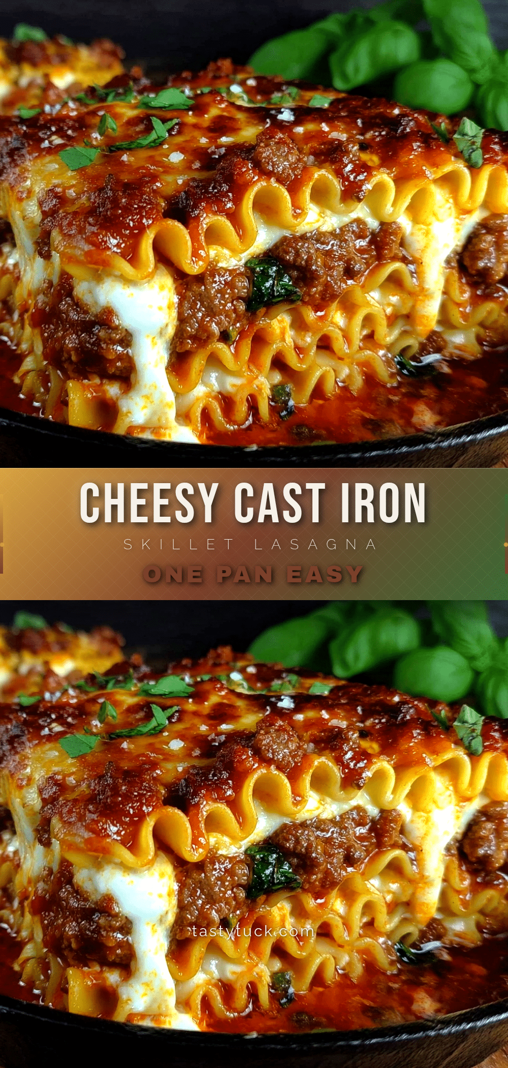 cast iron skillet lasagna recipe