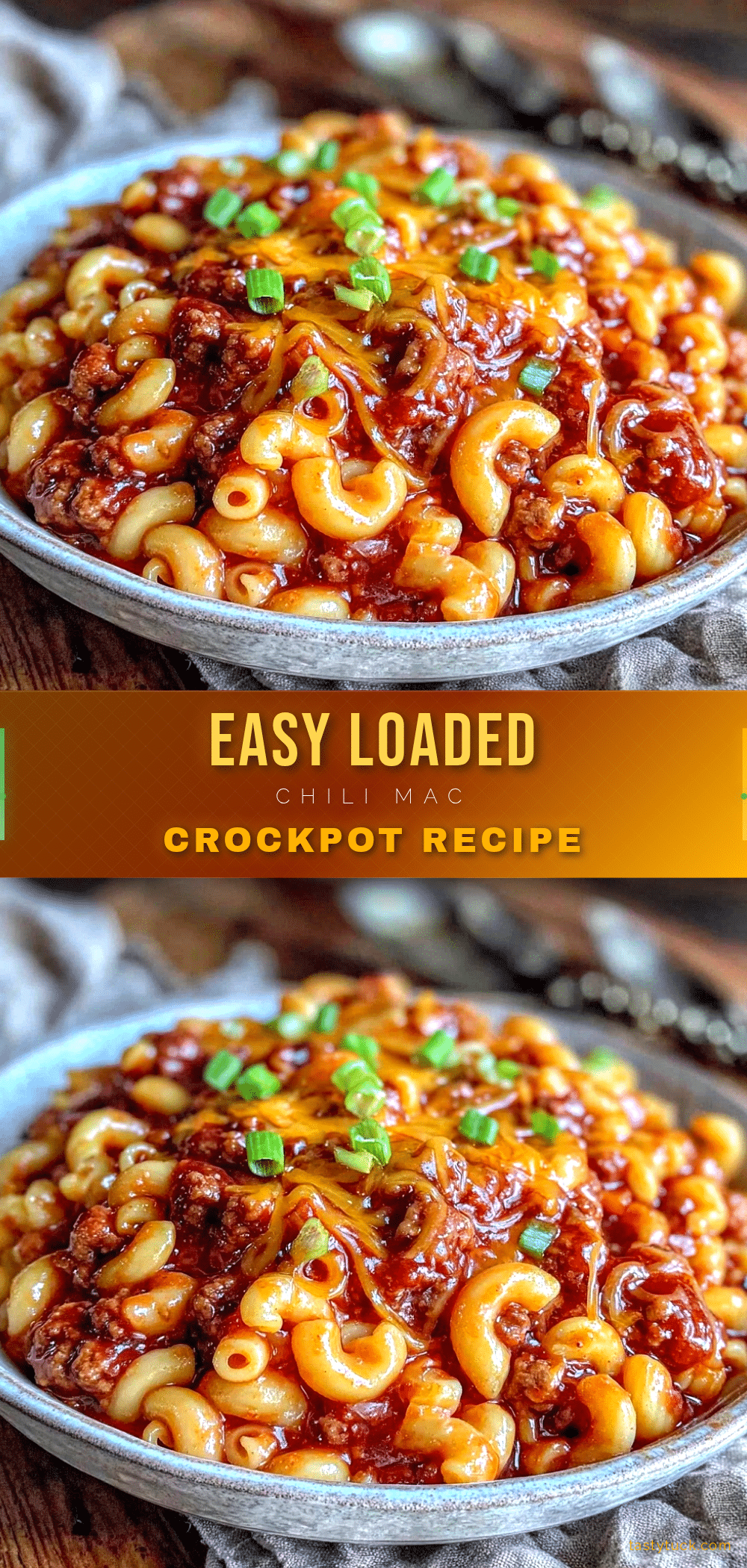 chili mac crockpot recipe recipe
