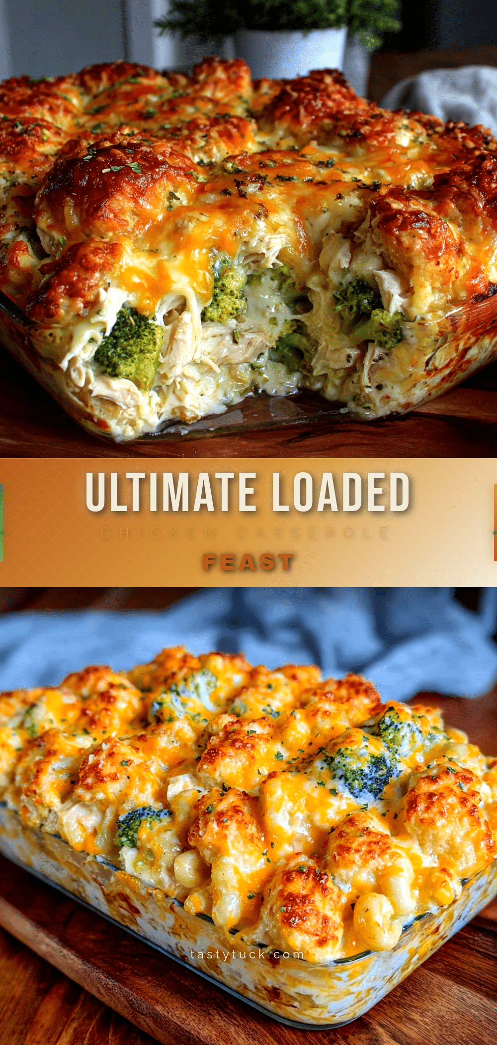 cozy loaded chicken casserole recipe