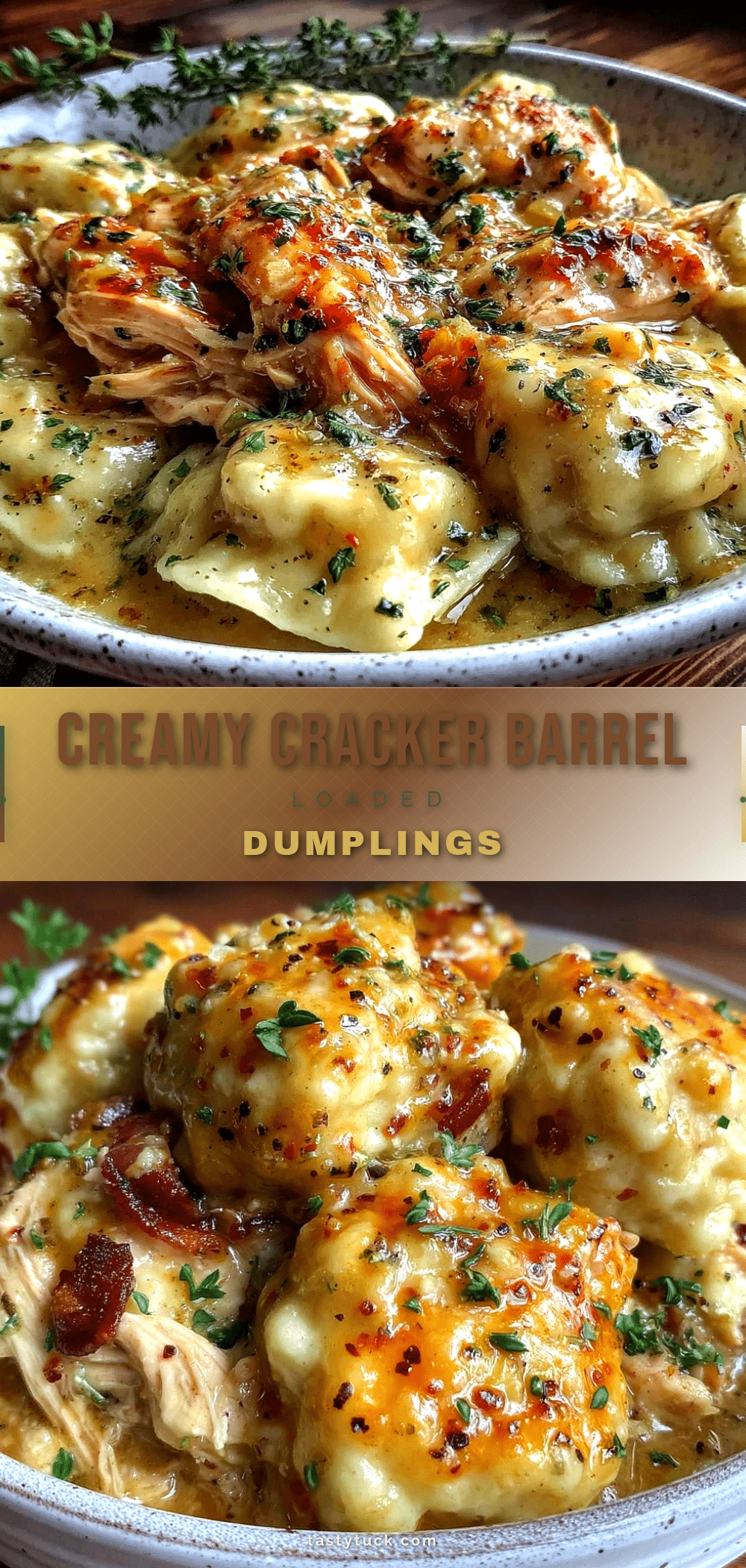 cracker barrel loaded chicken and dumplings recipe