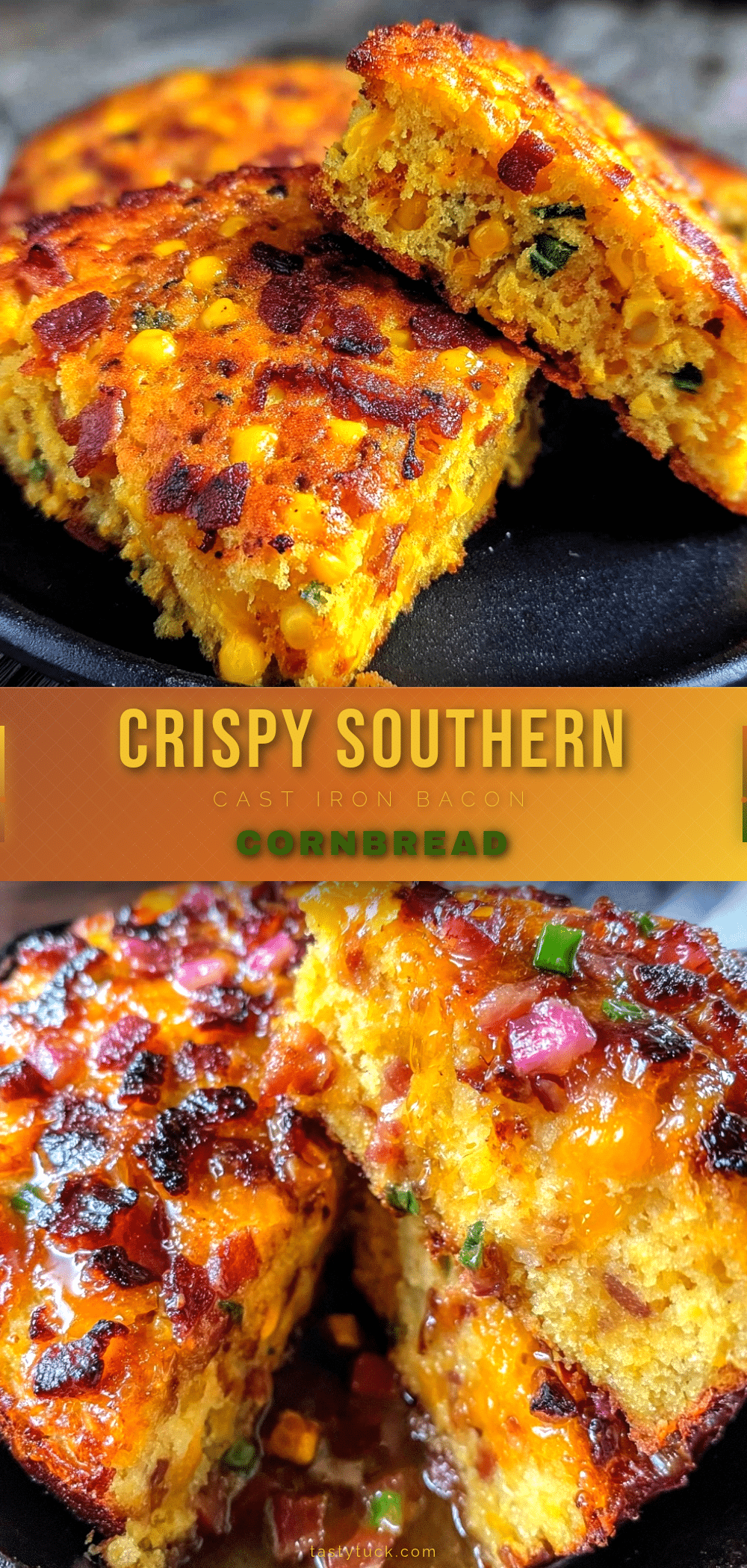 crispy cast iron cornbread recipe