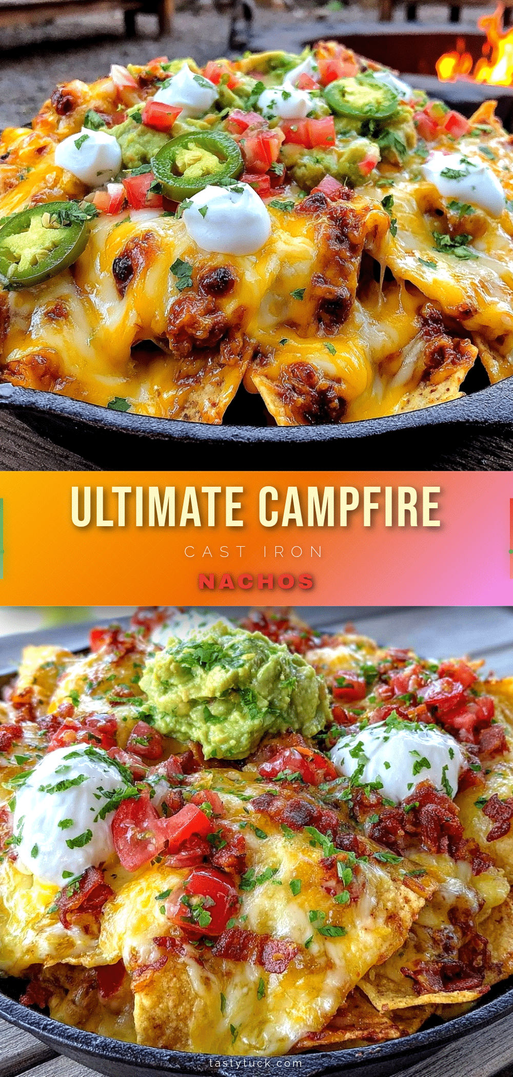 crispy cast iron skillet nachos recipe