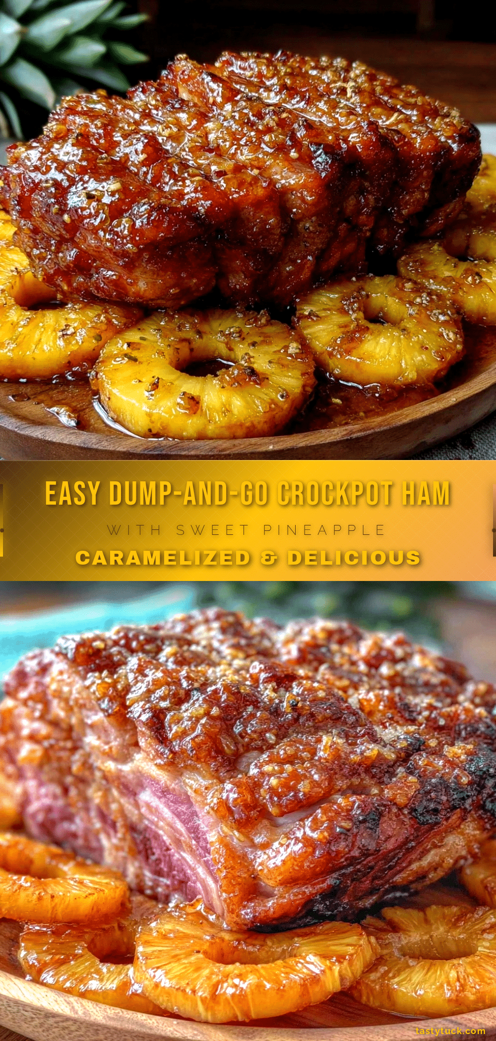 dump-and-go crockpot ham recipe