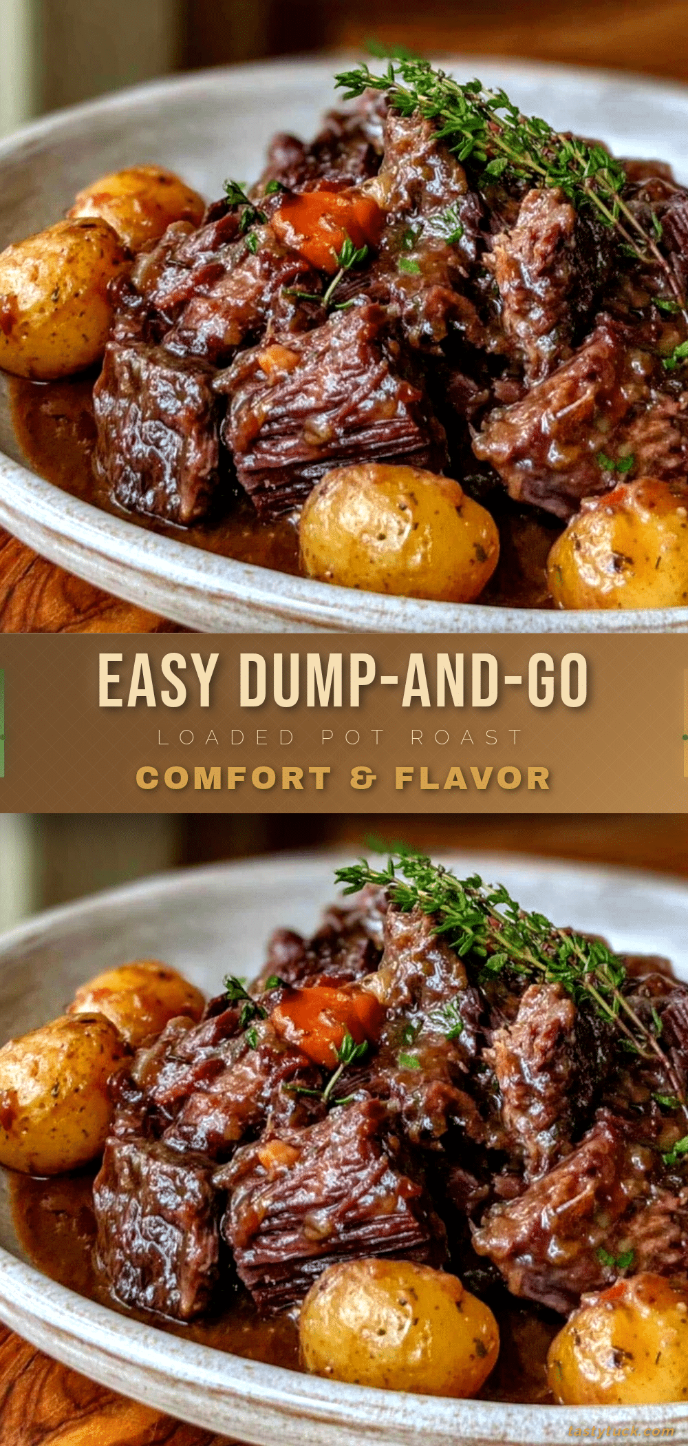 easy dump-and-go loaded pot roast recipe