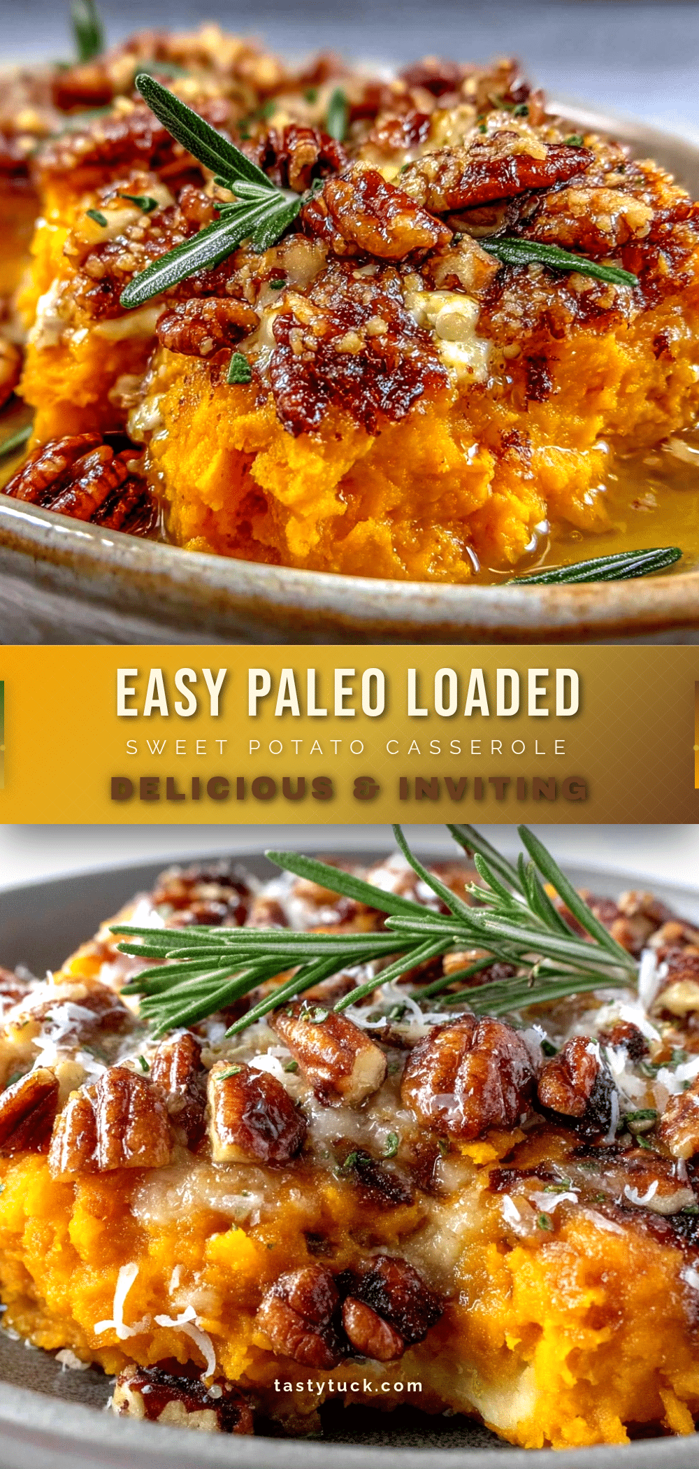 easy paleo loaded sweet potato casserole recipe