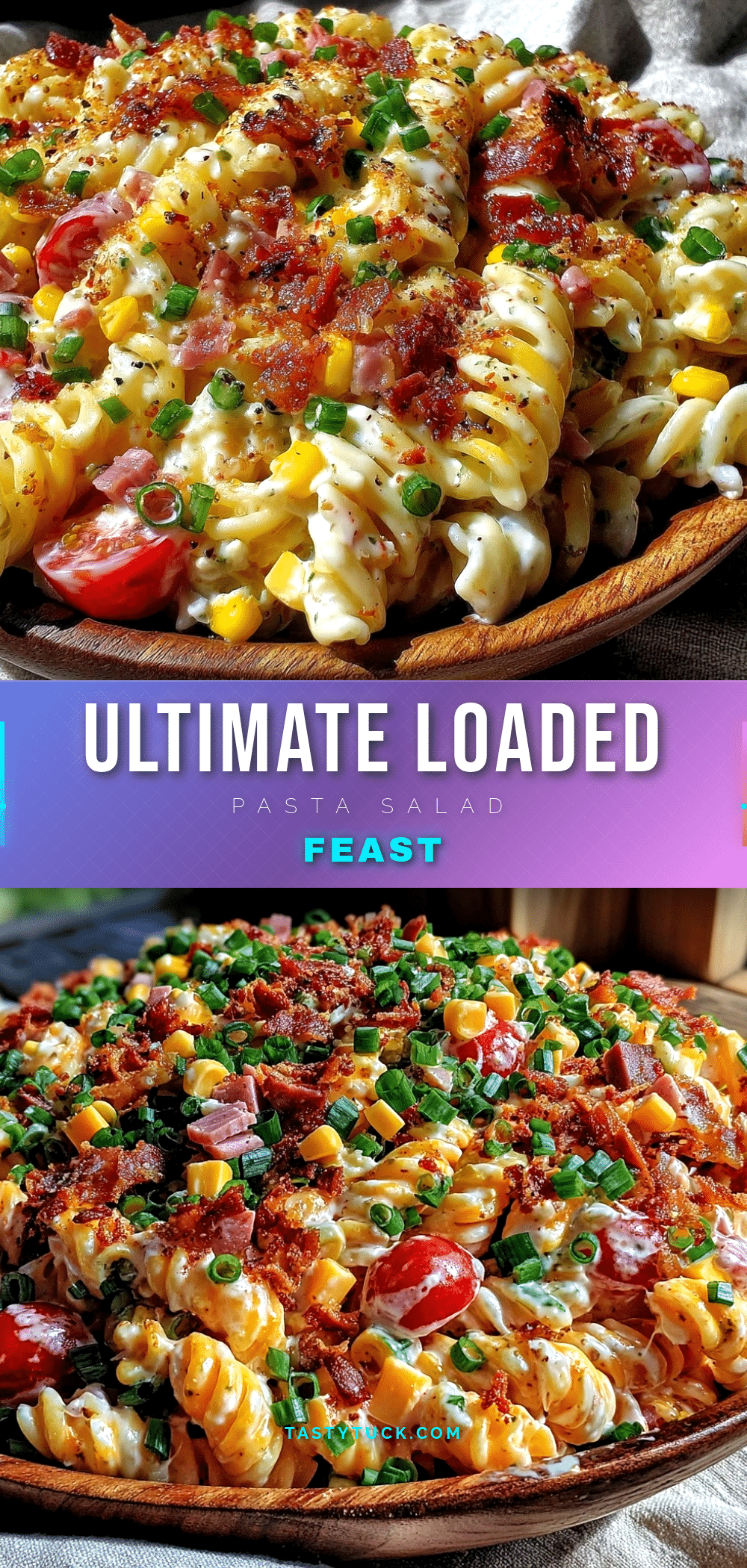 loaded pasta salad recipe