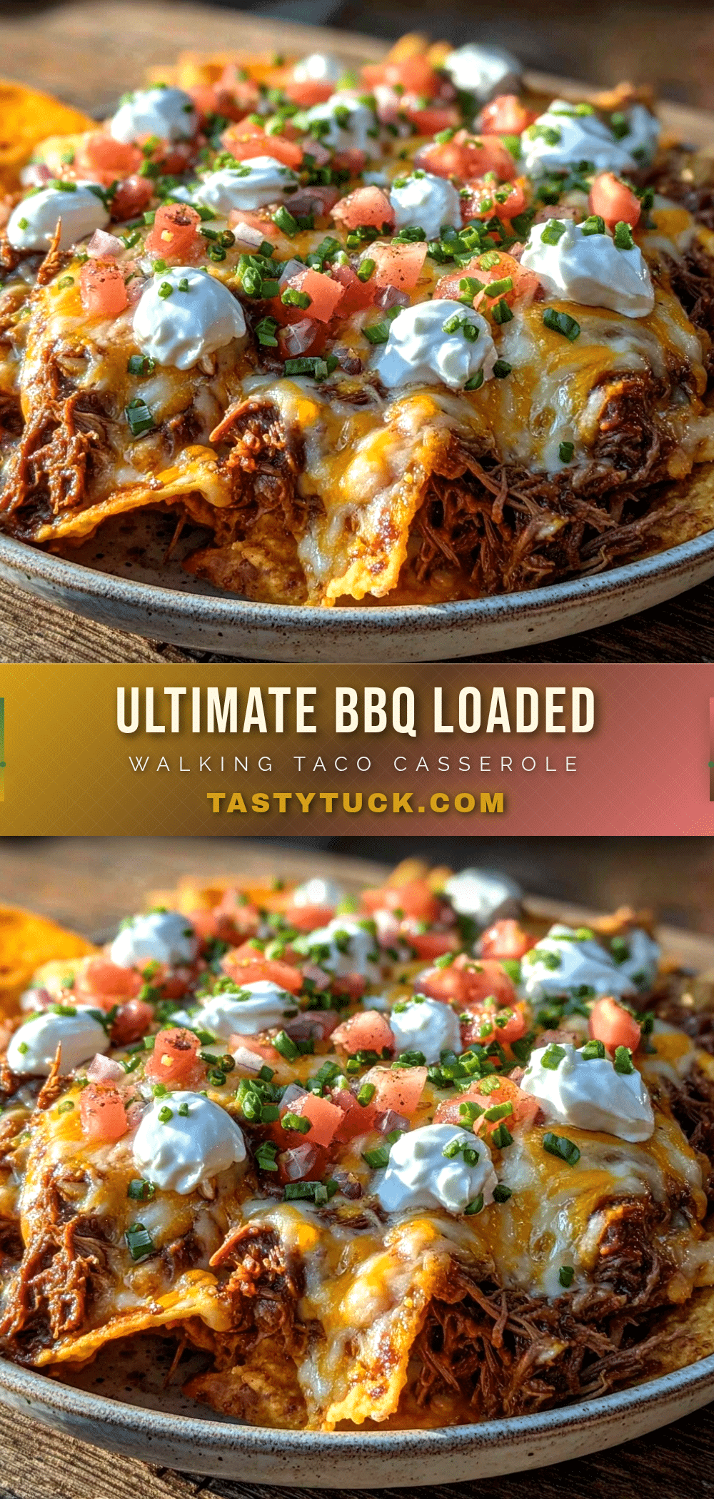 midwest loaded walking taco casserole recipe