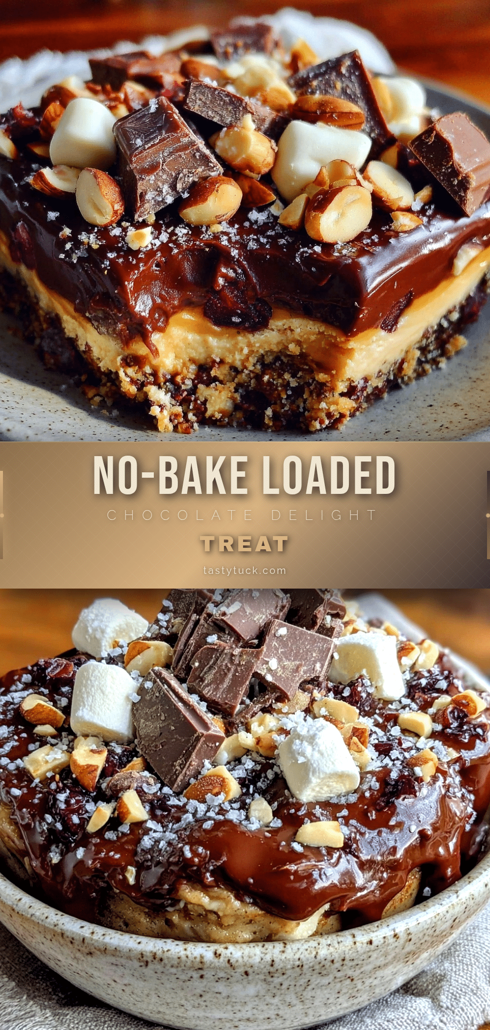 no-bake loaded chocolate delight recipe