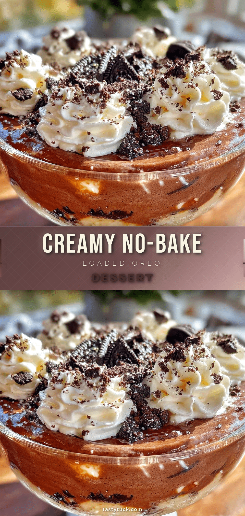 no-bake loaded Oreo dessert recipe