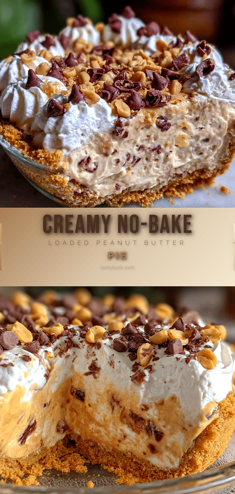 no bake peanut butter pie recipe