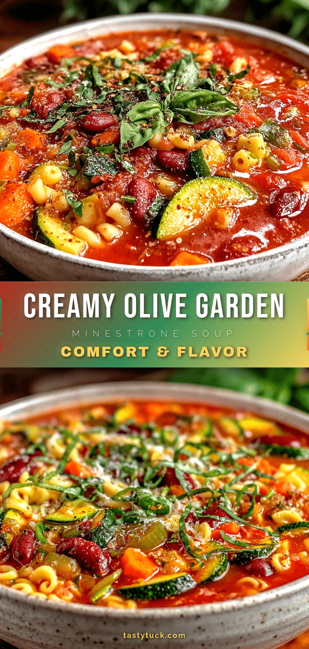 olive garden loaded minestrone soup copycat recipe
