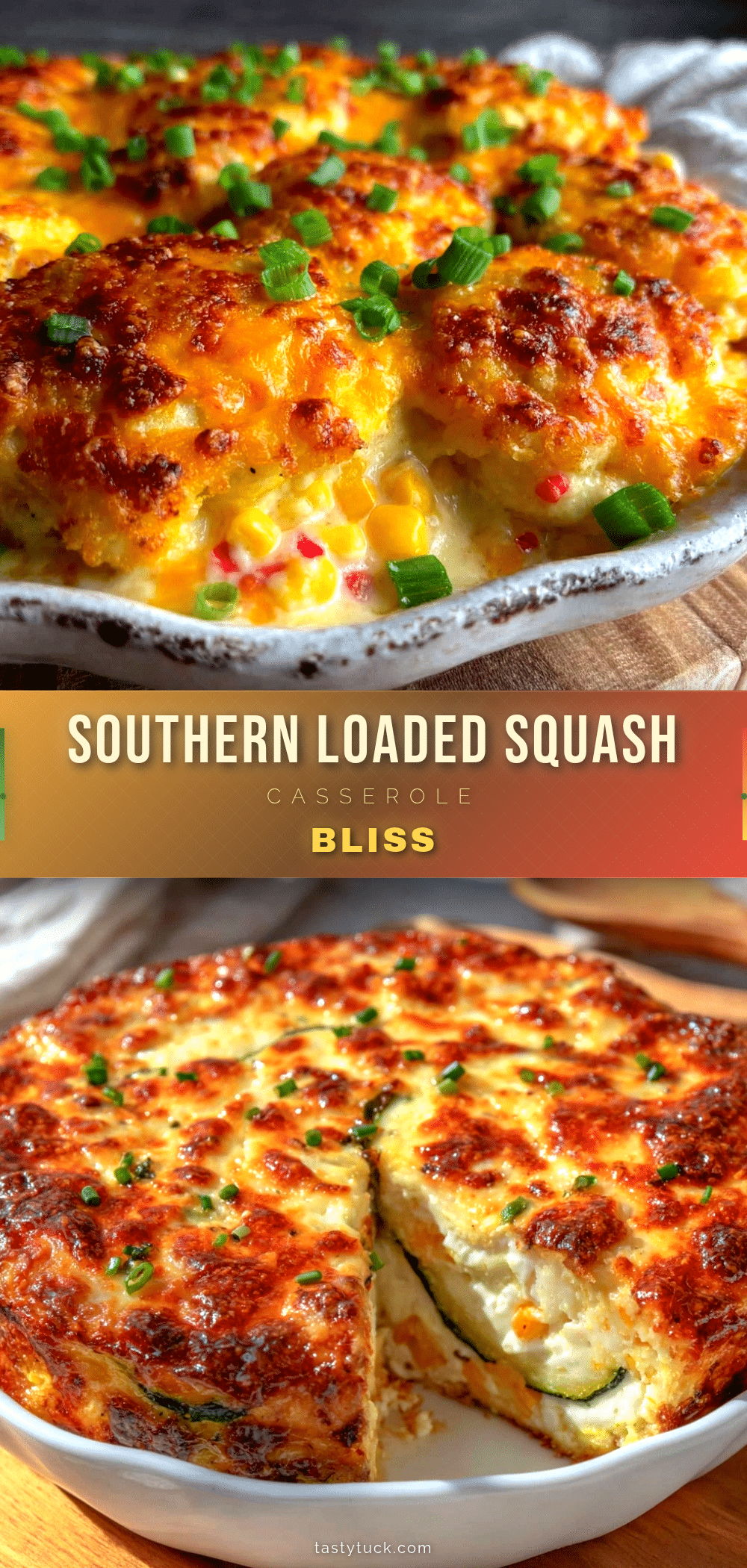 southern loaded squash casserole recipe