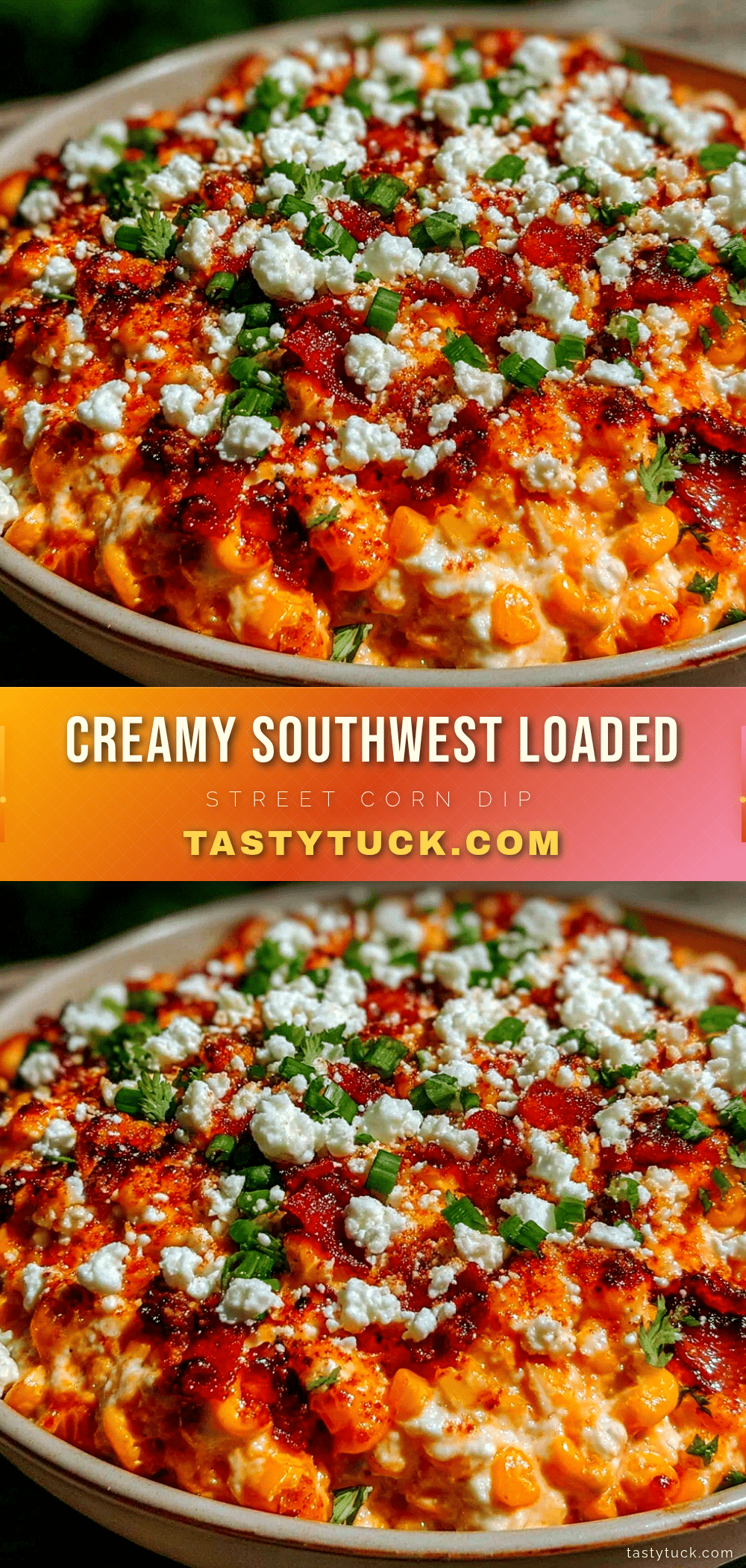 southwest loaded street corn dip recipe