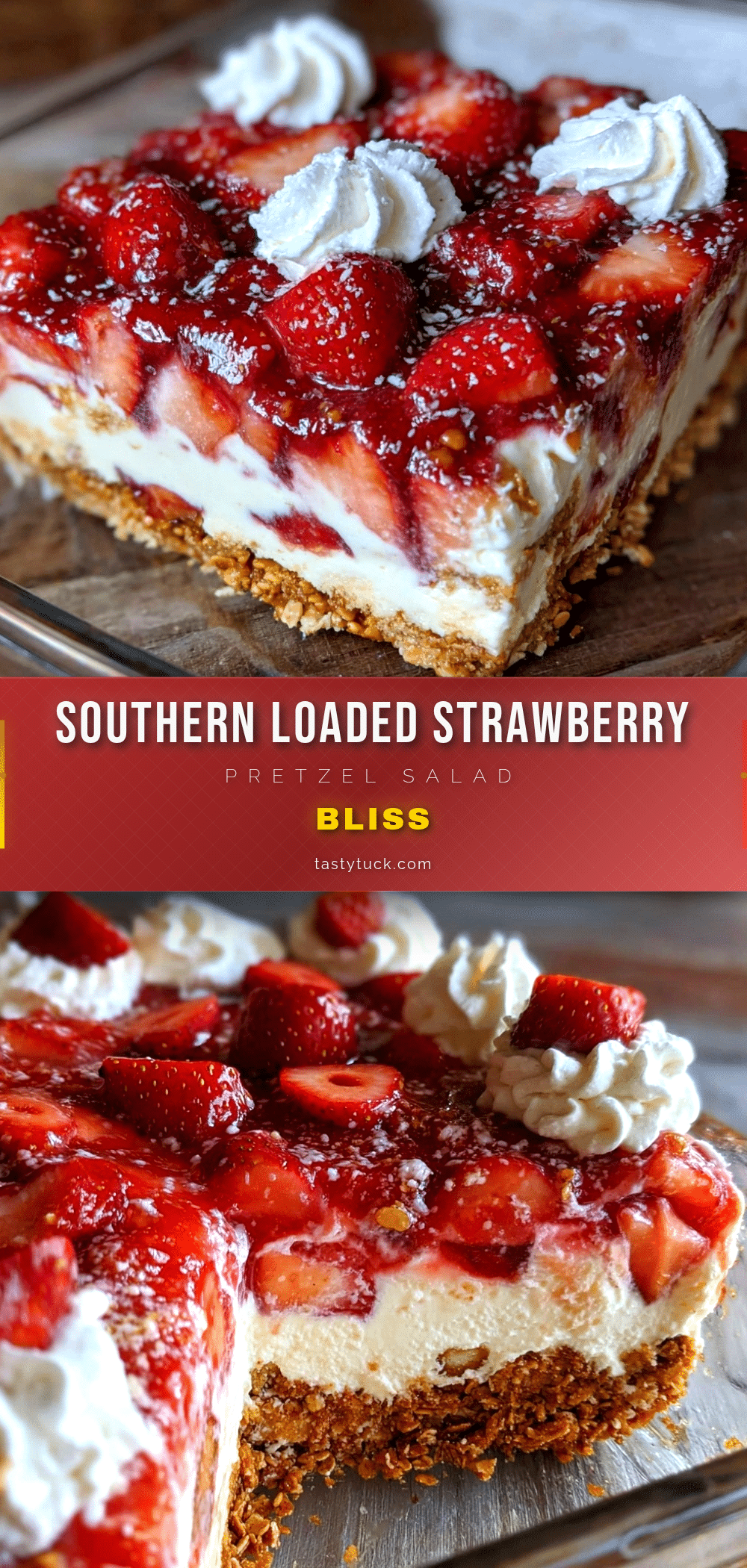 strawberry pretzel salad recipe