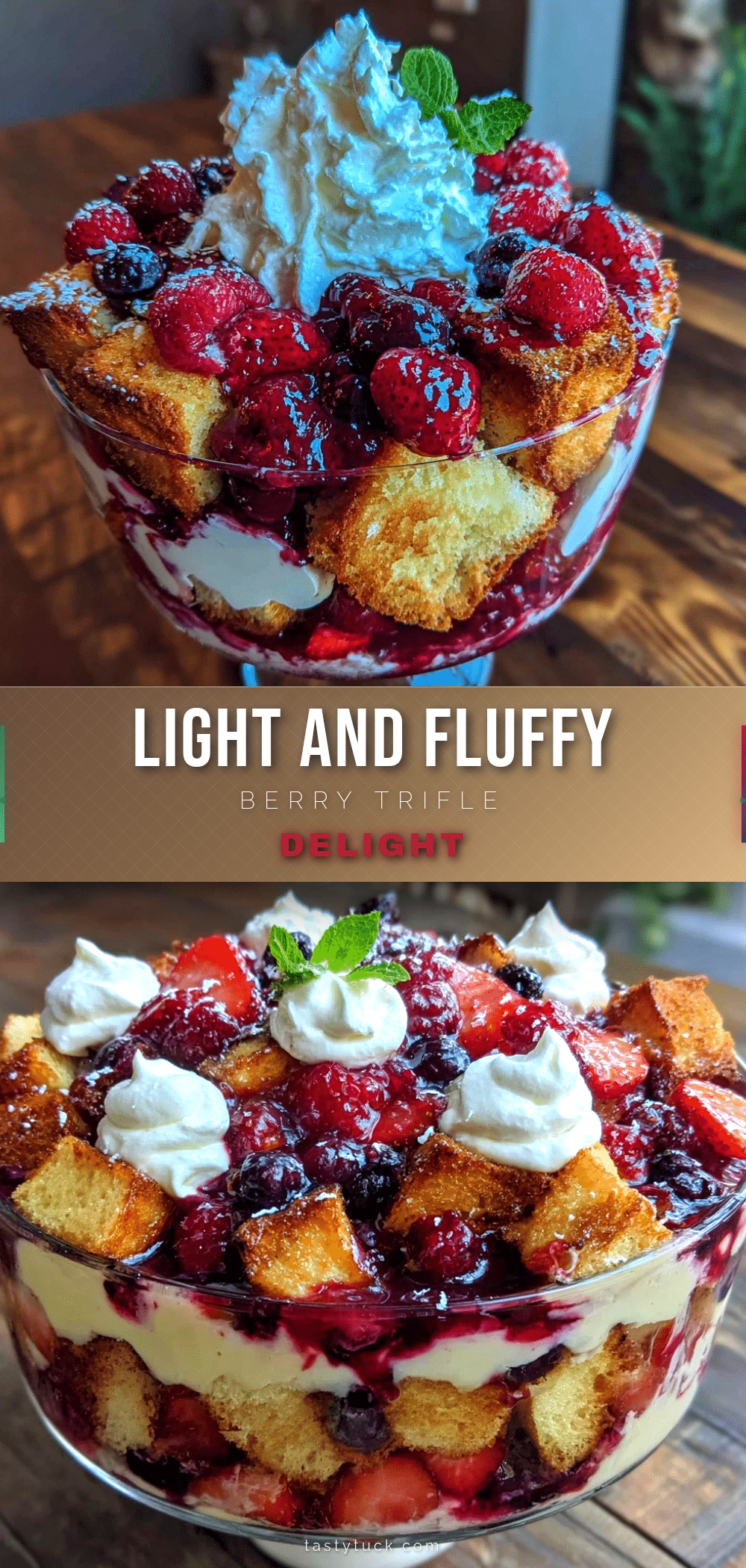 berry trifle with angel food cake recipe
