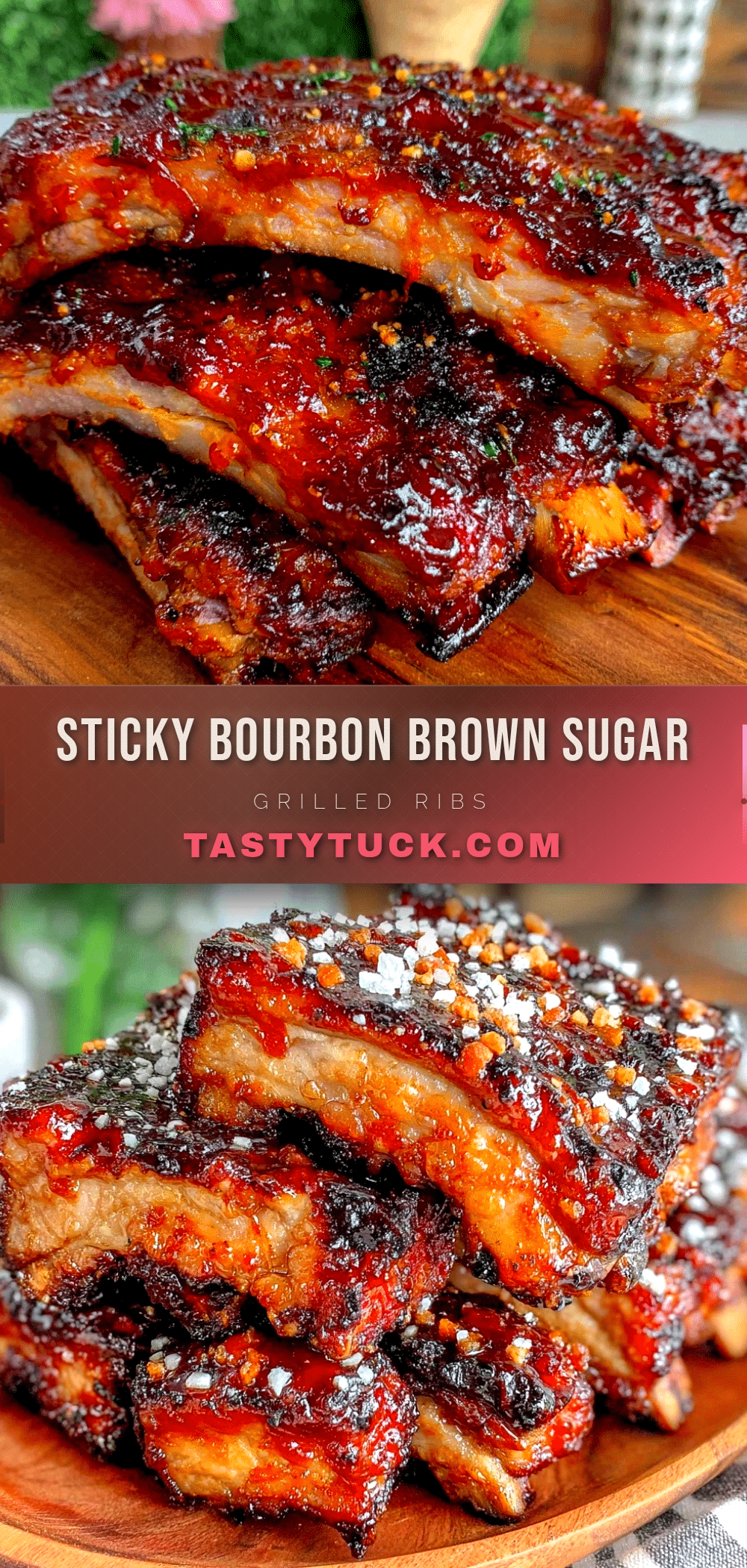 bourbon brown sugar grilled pork ribs recipe