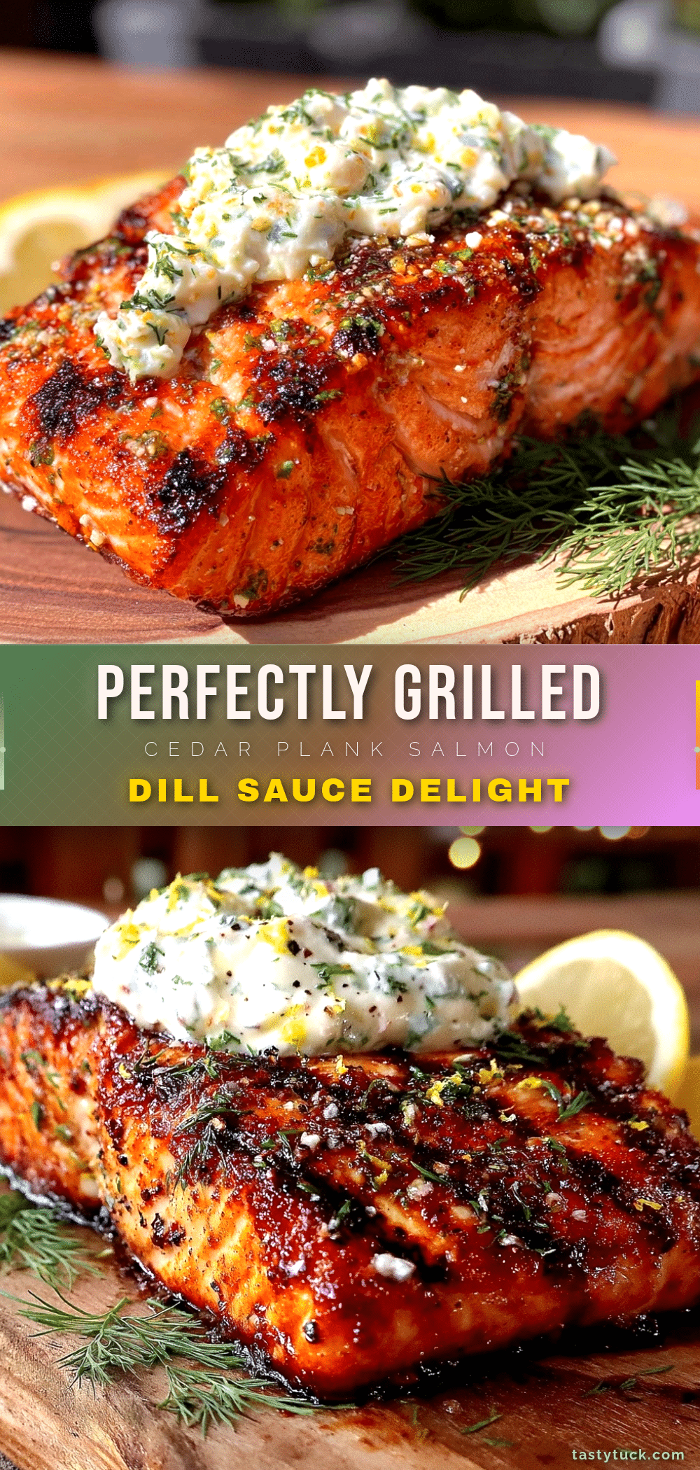 cedar plank grilled salmon recipe