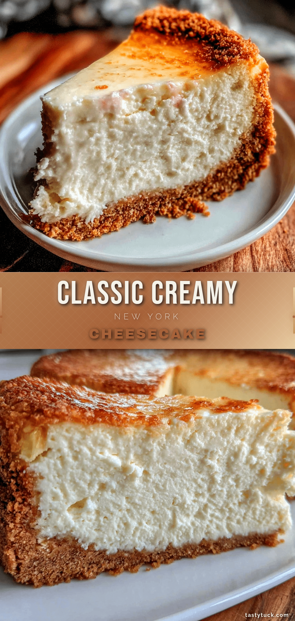 Classic Creamy New York Style Cheesecake recipe