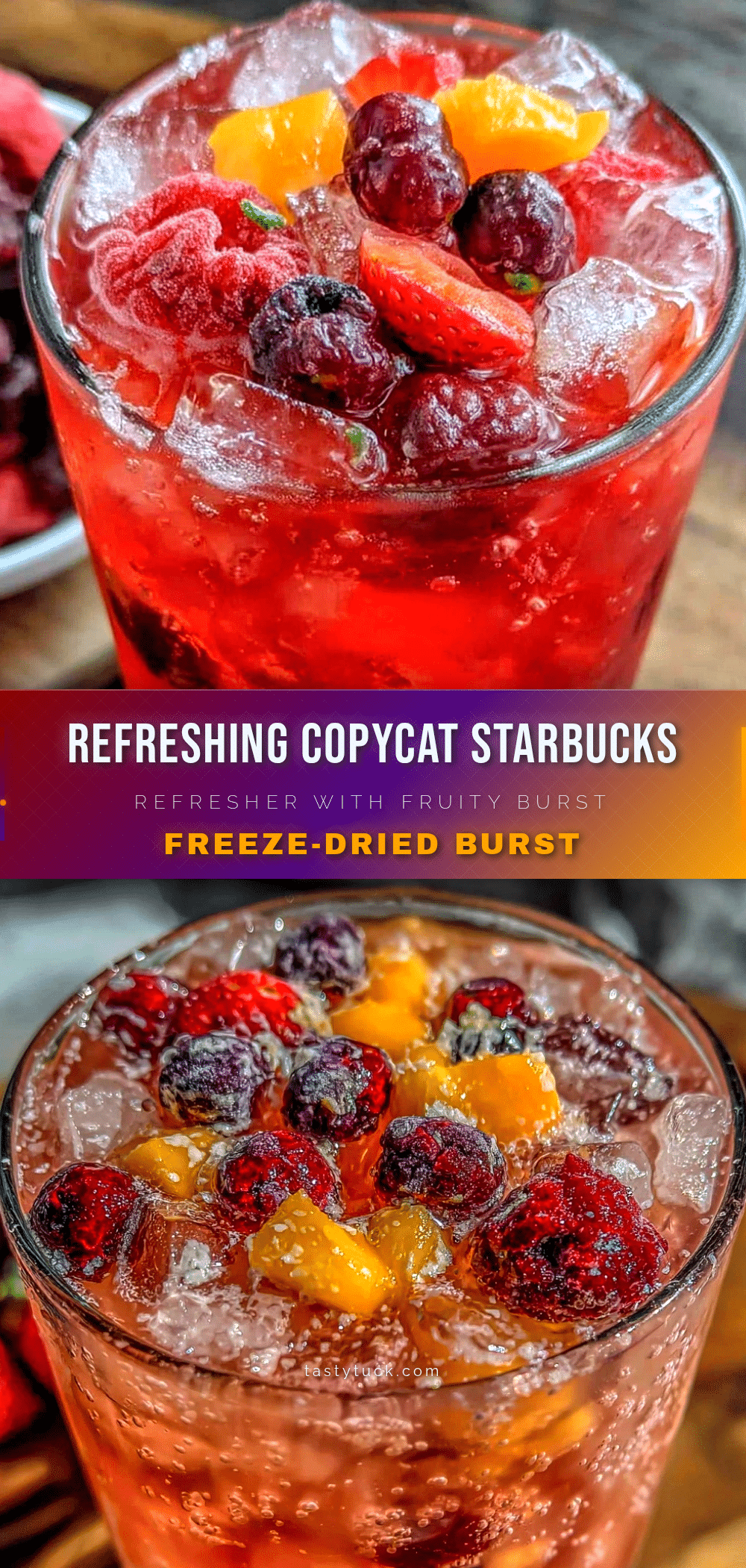 Copycat Starbucks Refresher recipe