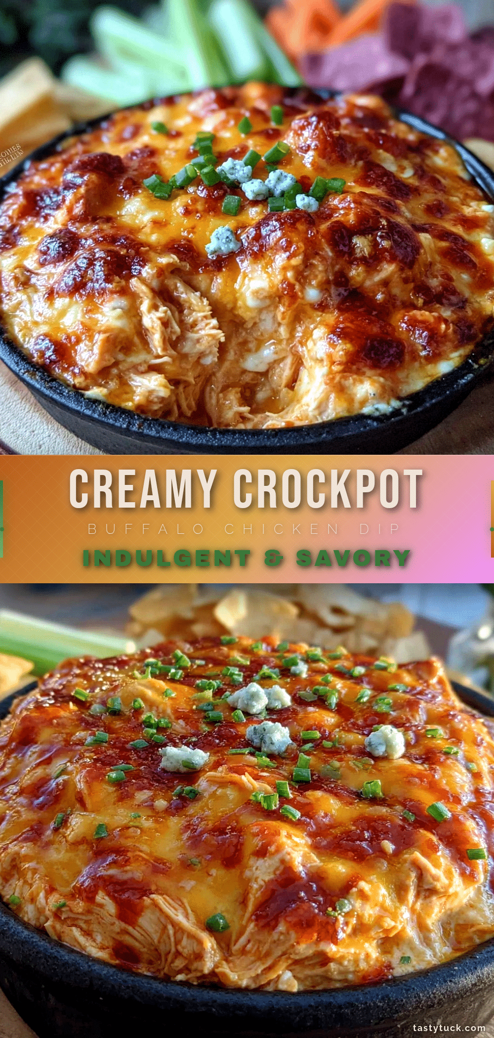 creamy buffalo chicken dip crockpot recipe
