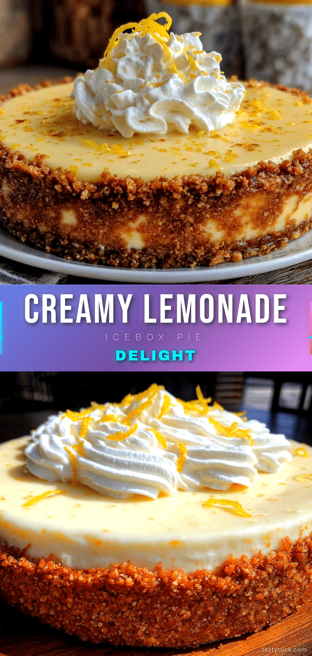 creamy lemonade icebox pie recipe