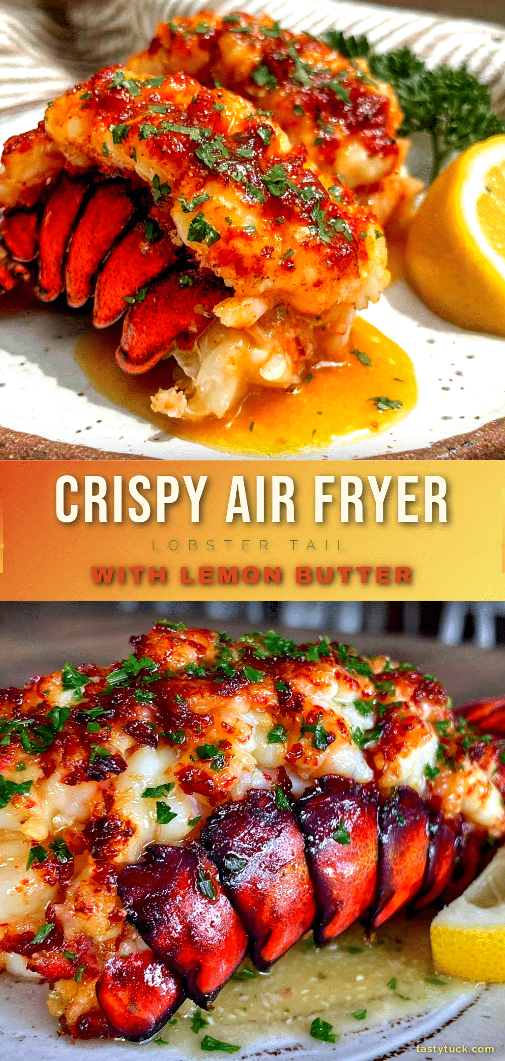 crispy air fryer lobster tail recipe