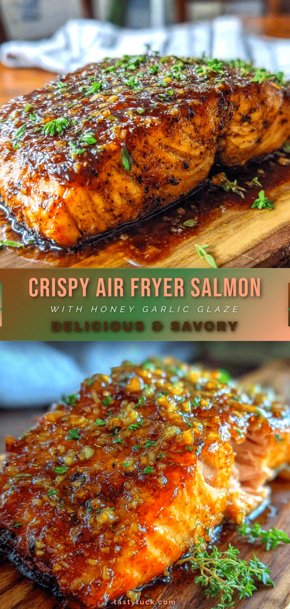 crispy air fryer salmon recipe