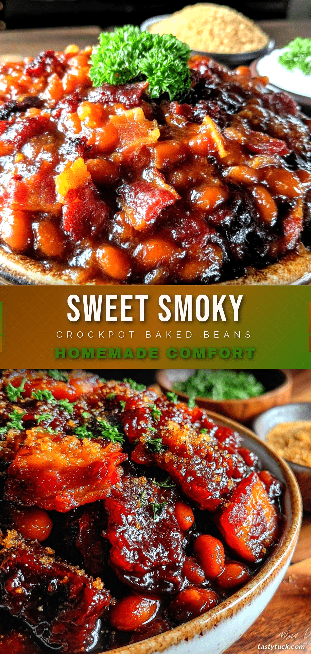 crockpot baked beans recipe