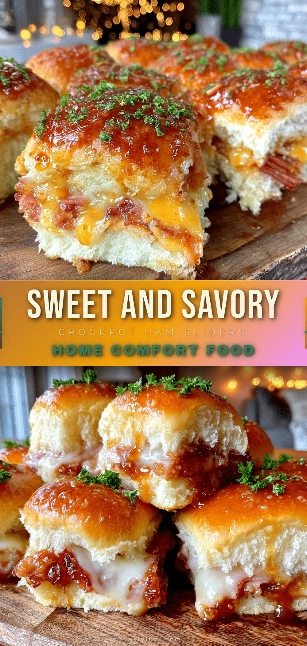 crockpot ham sliders recipe