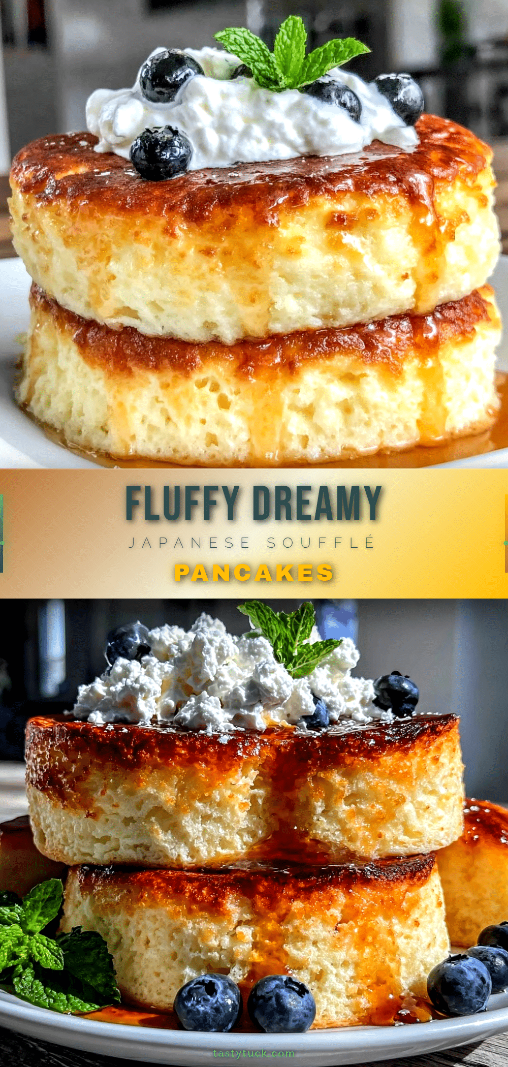 fluffy japanese soufflé pancakes recipe