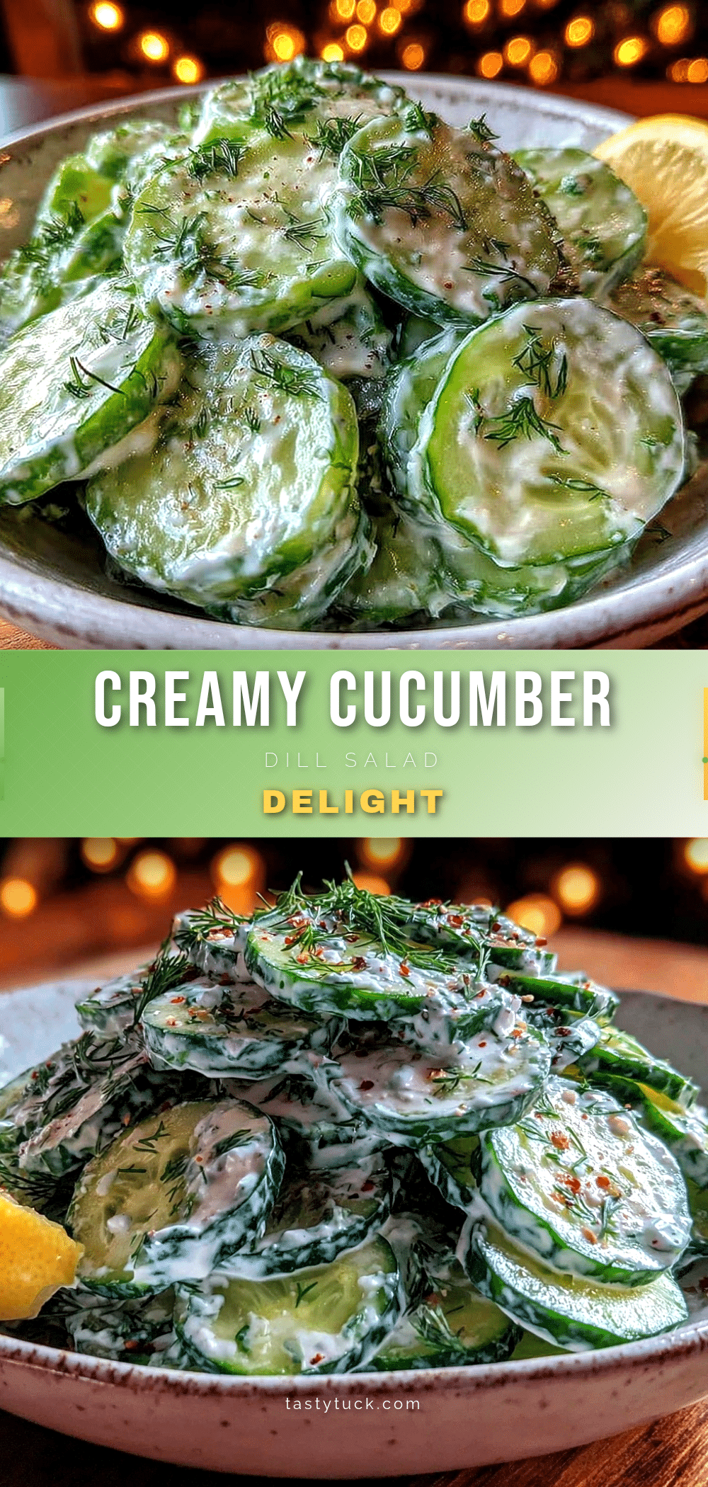 Fresh Cucumber Dill Salad recipe