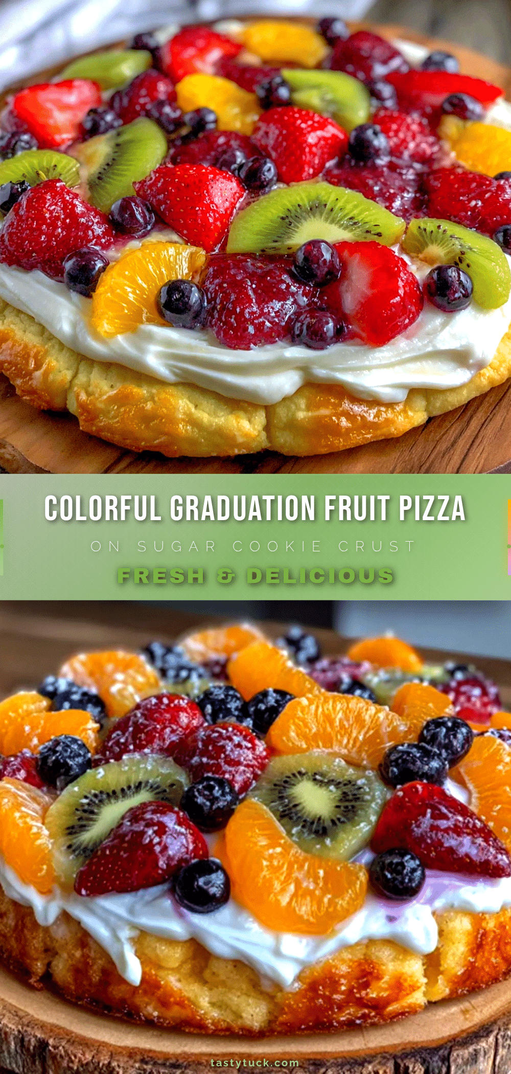 fresh graduation party fruit pizza recipe