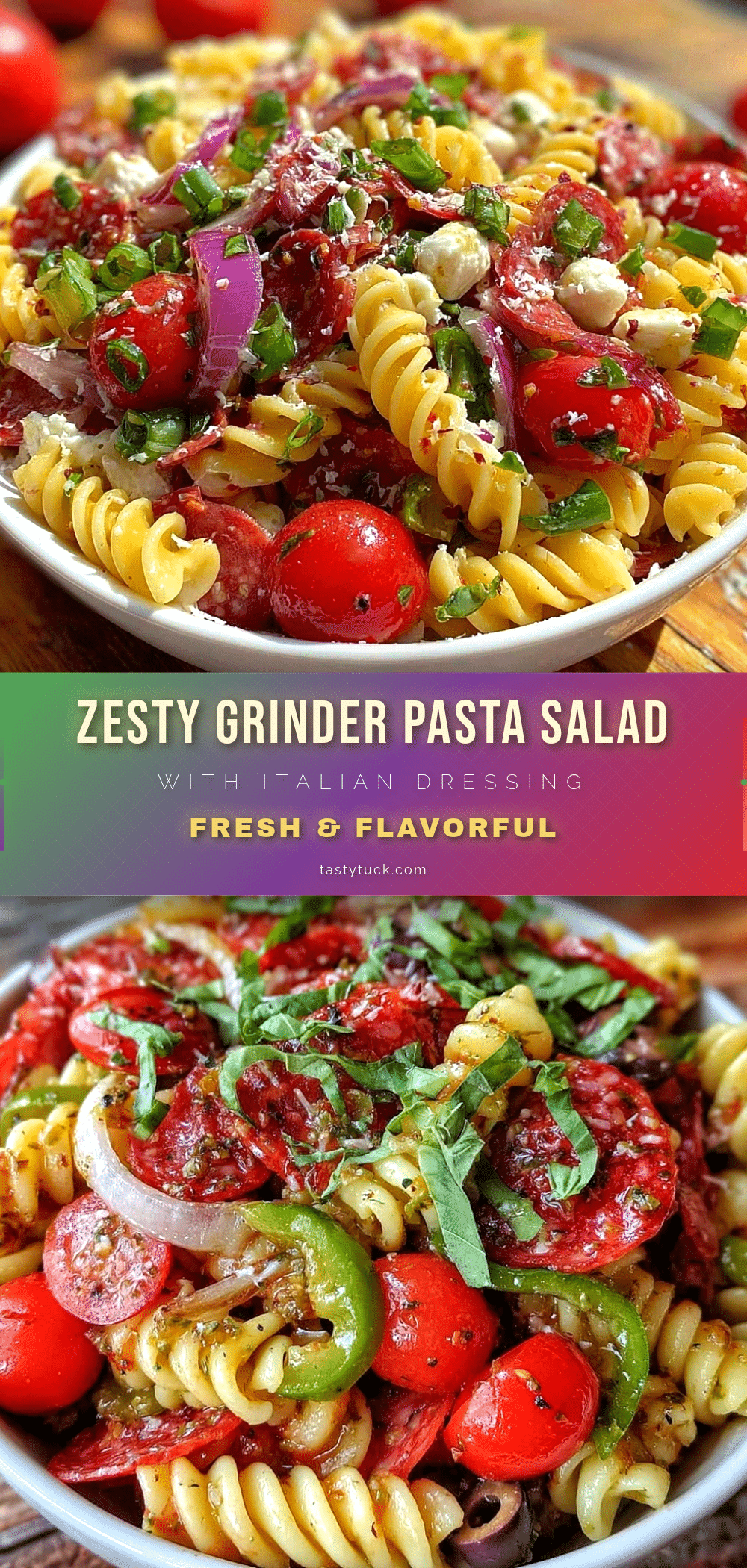 fresh grinder pasta salad recipe