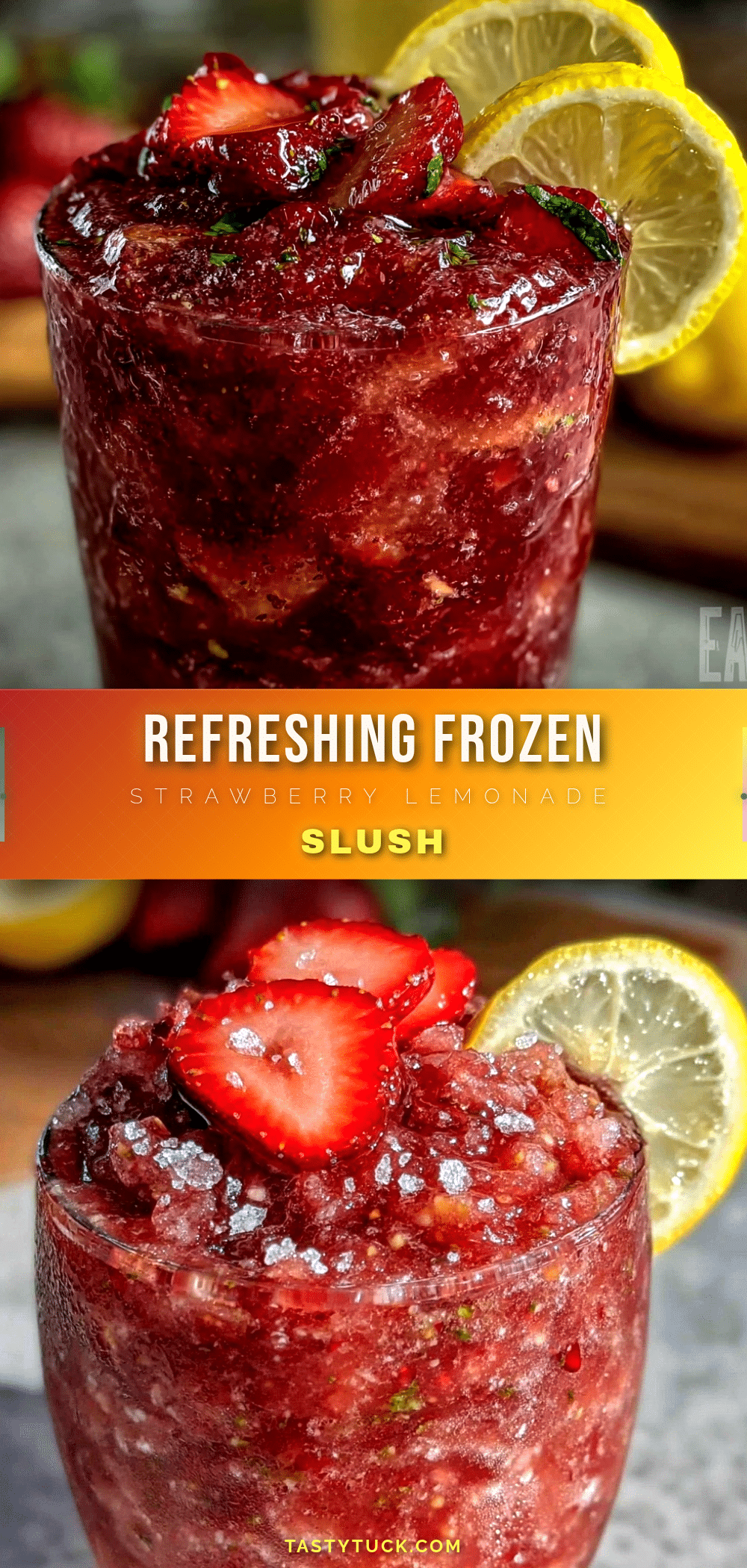 frozen strawberry lemonade slush recipe