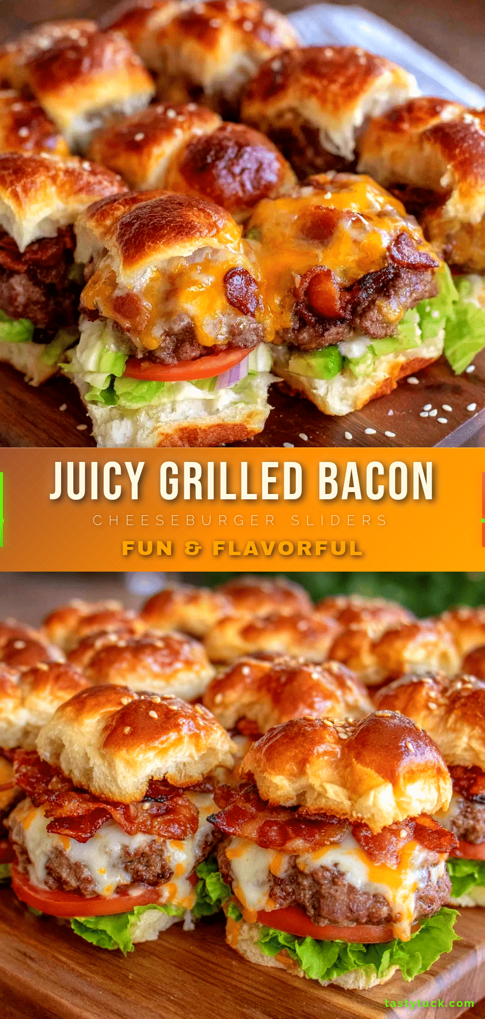grilled bacon cheeseburger sliders recipe