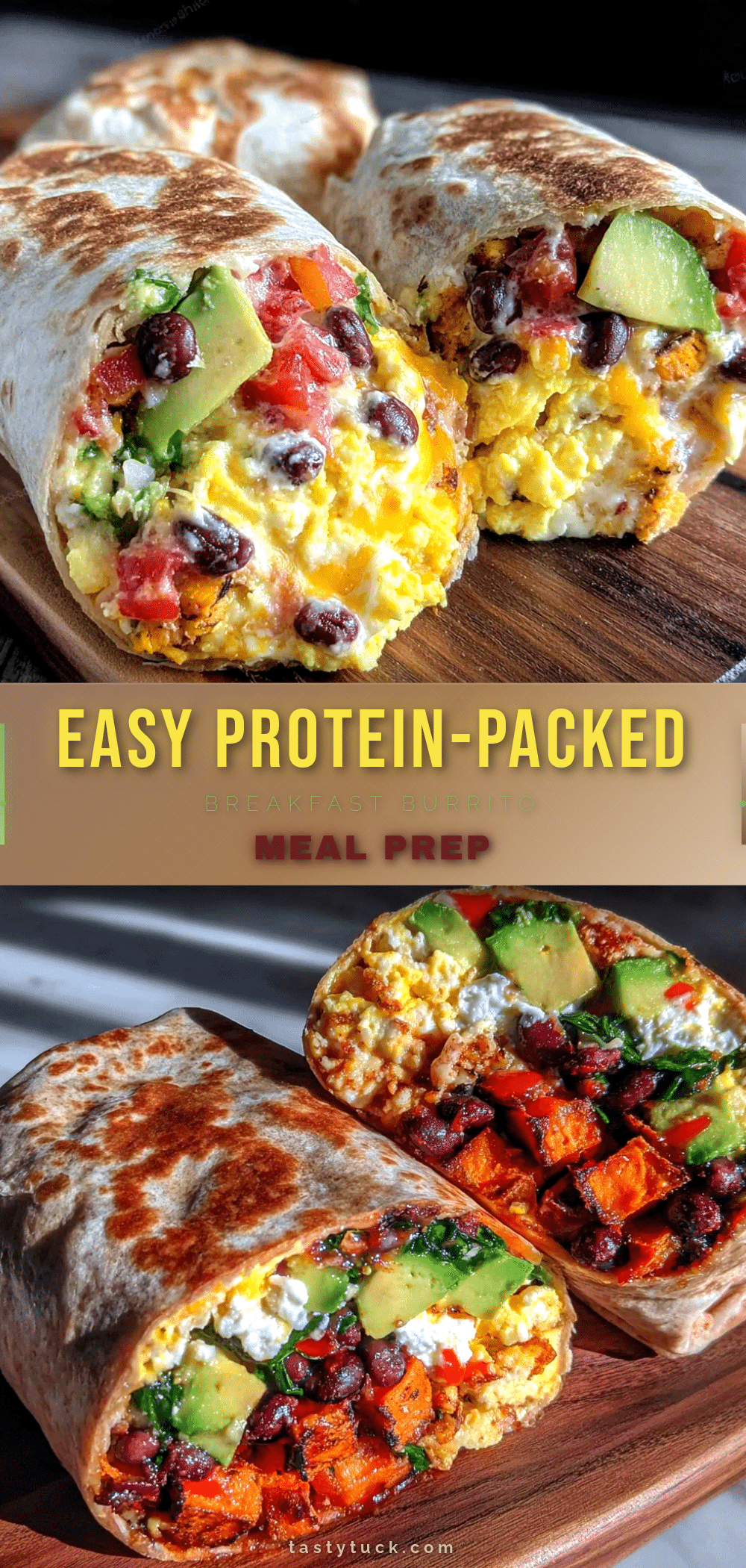 healthy protein-packed breakfast burrito recipe