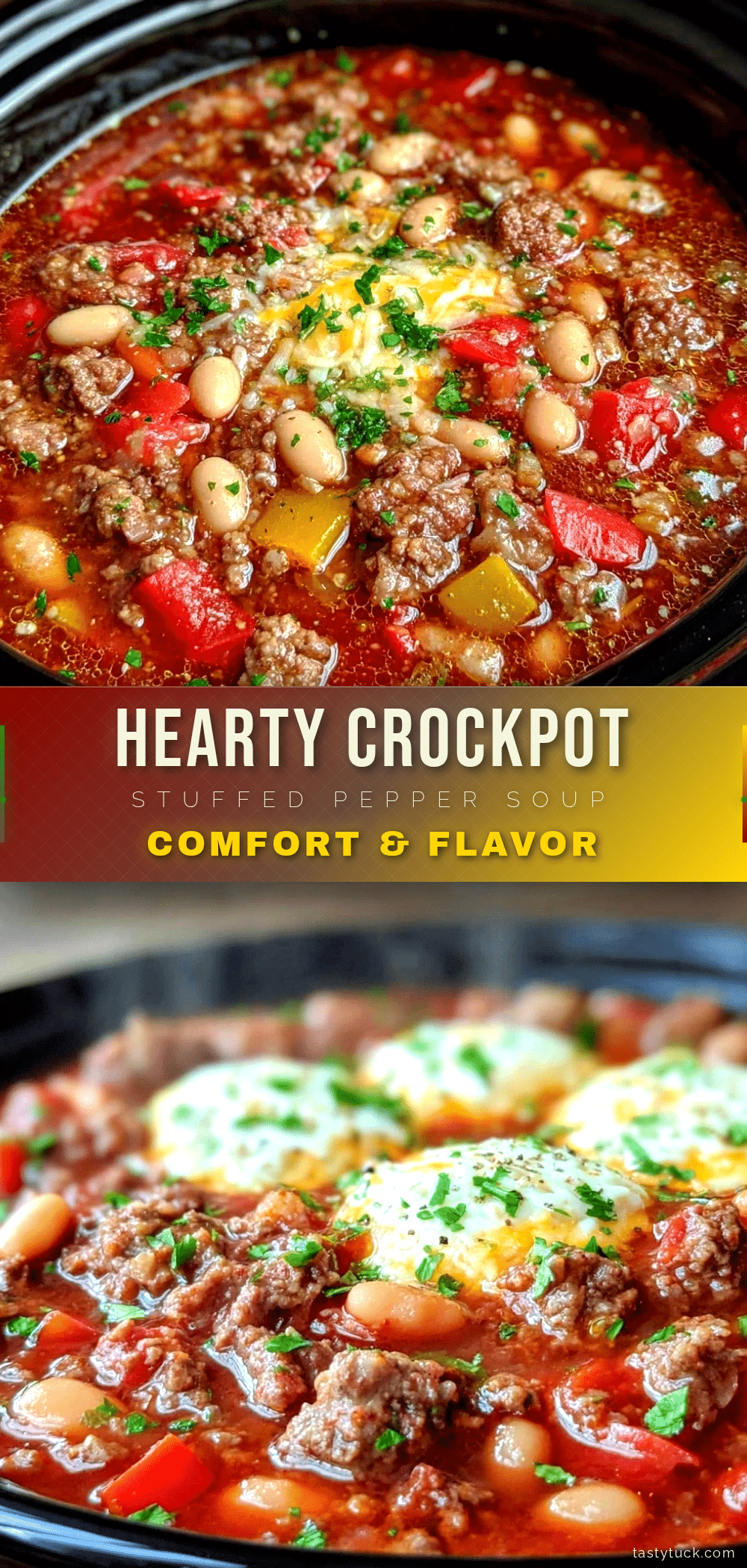 hearty stuffed pepper soup crockpot recipe recipe