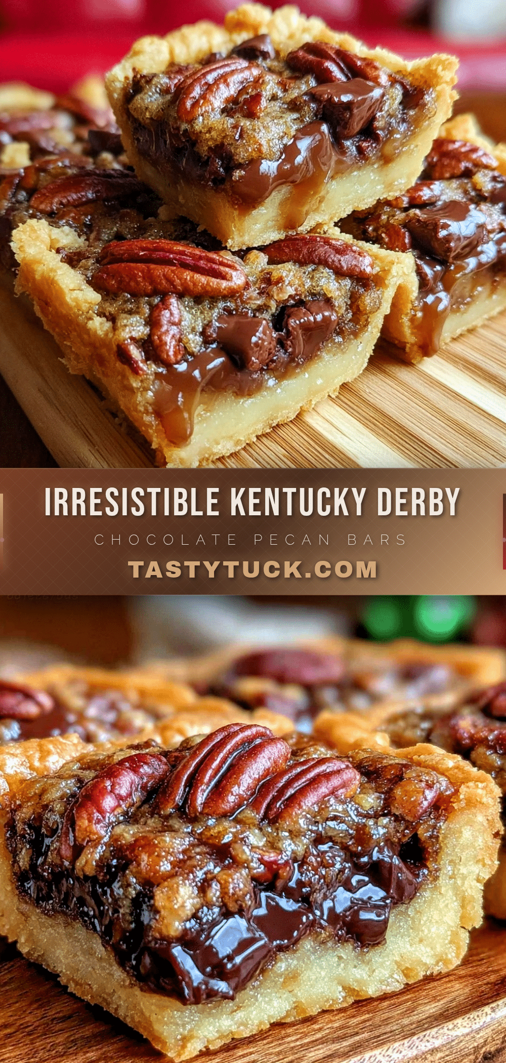 Kentucky Derby Pie Bars recipe