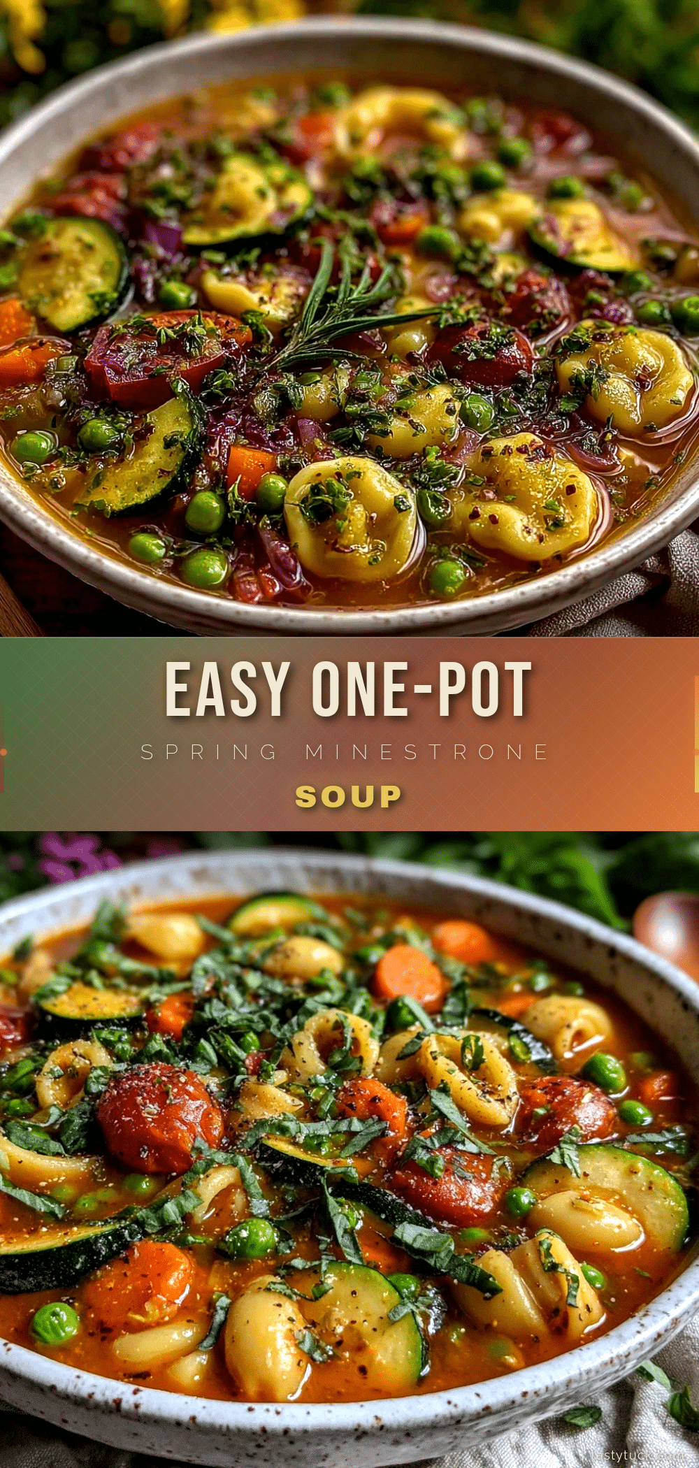 one-pot spring minestrone soup recipe
