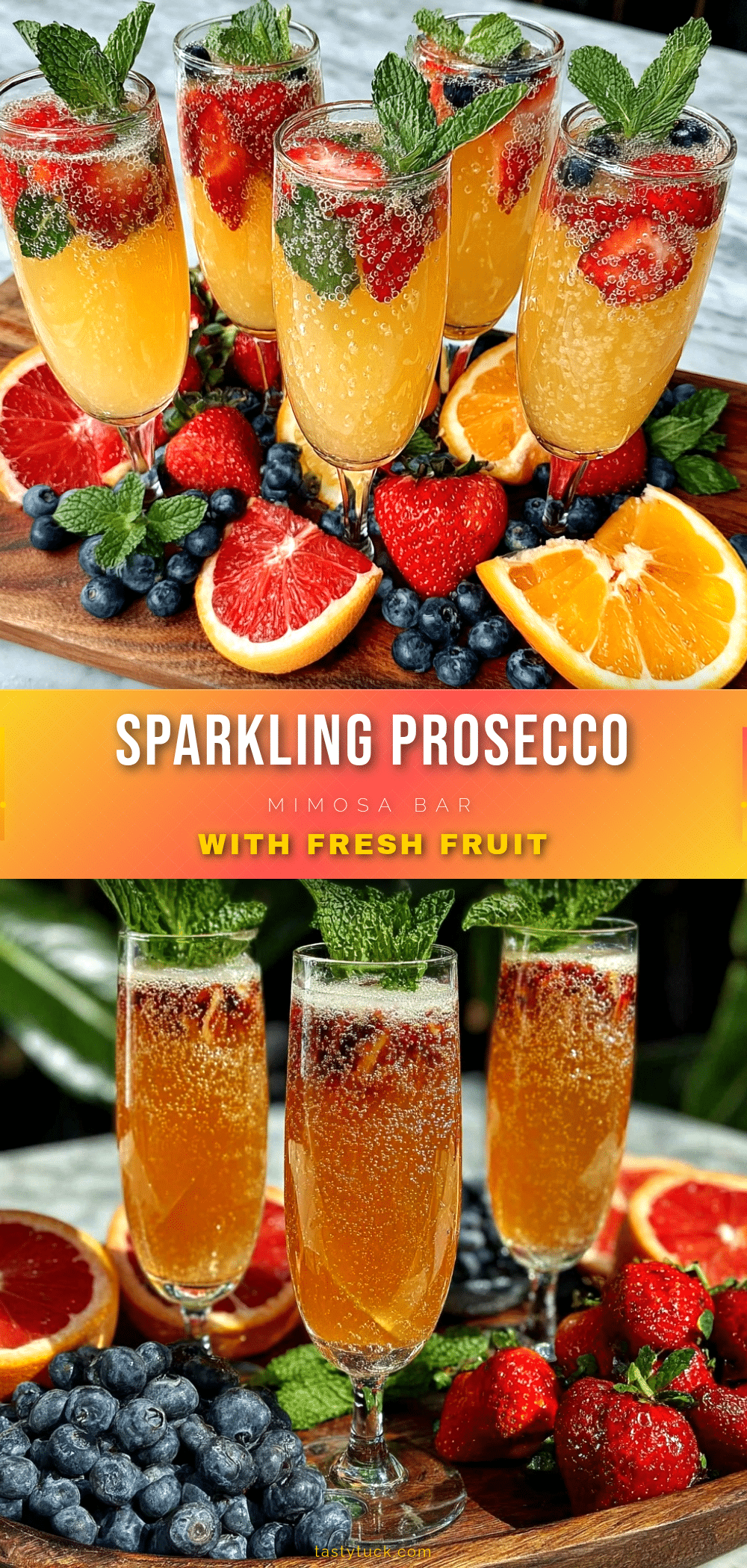 prosecco mimosa bar recipe