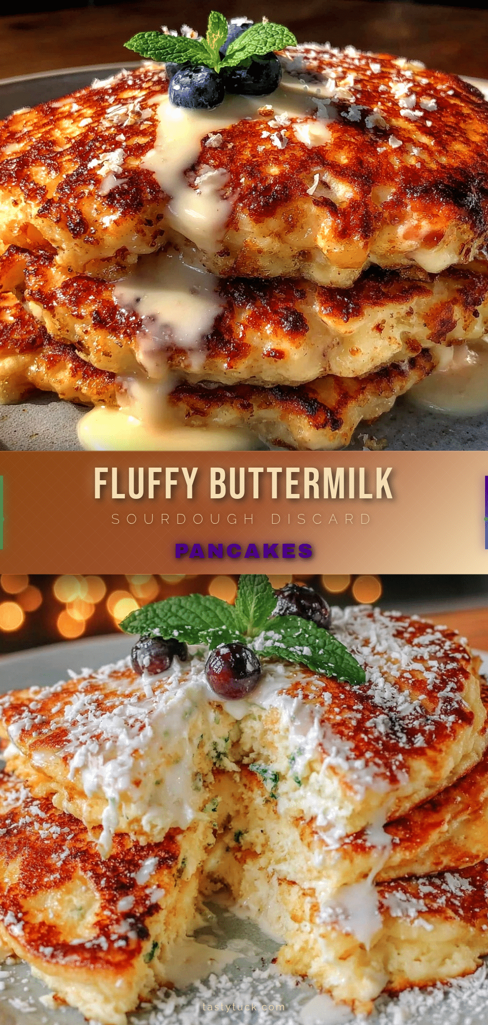 sourdough discard pancakes recipe