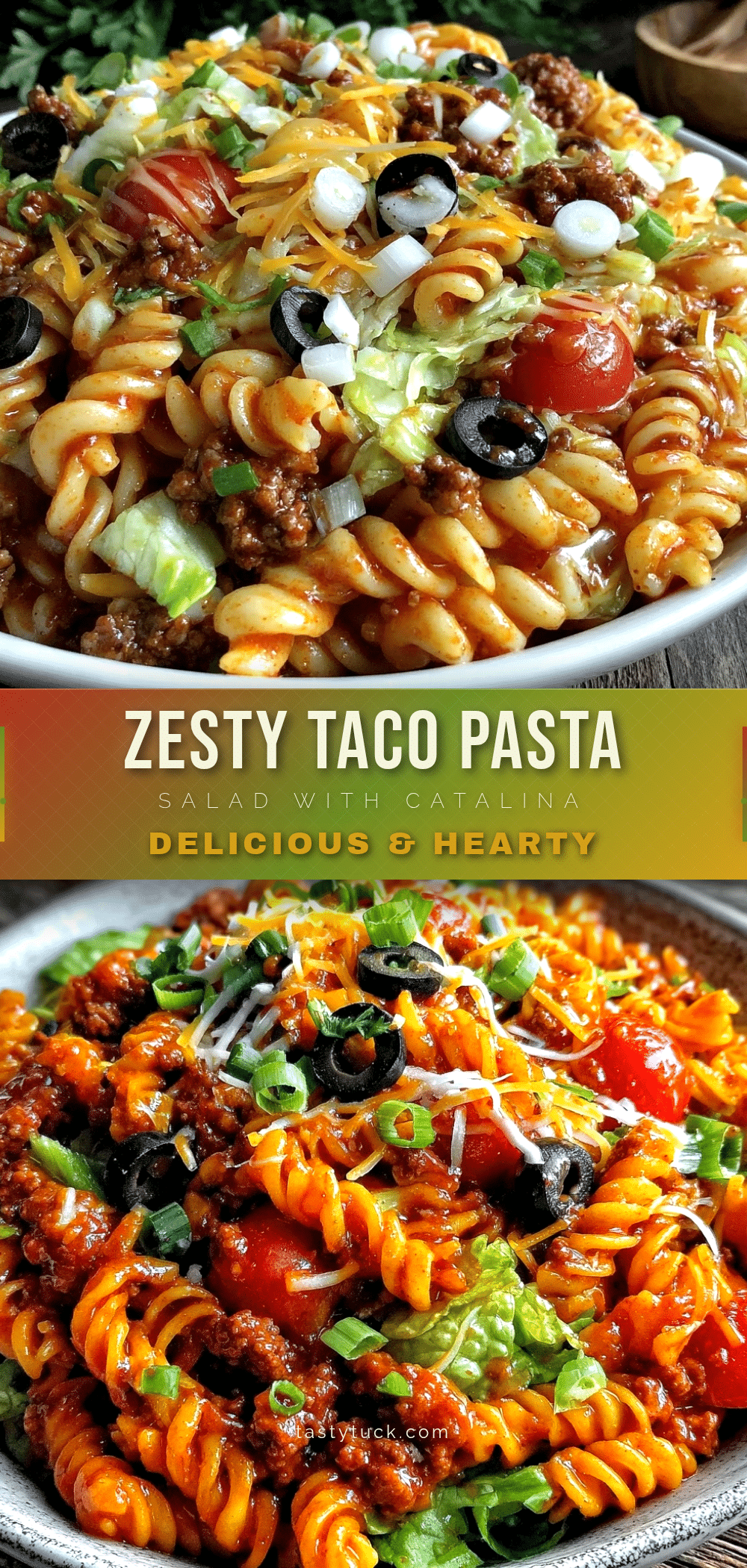 taco pasta salad recipe