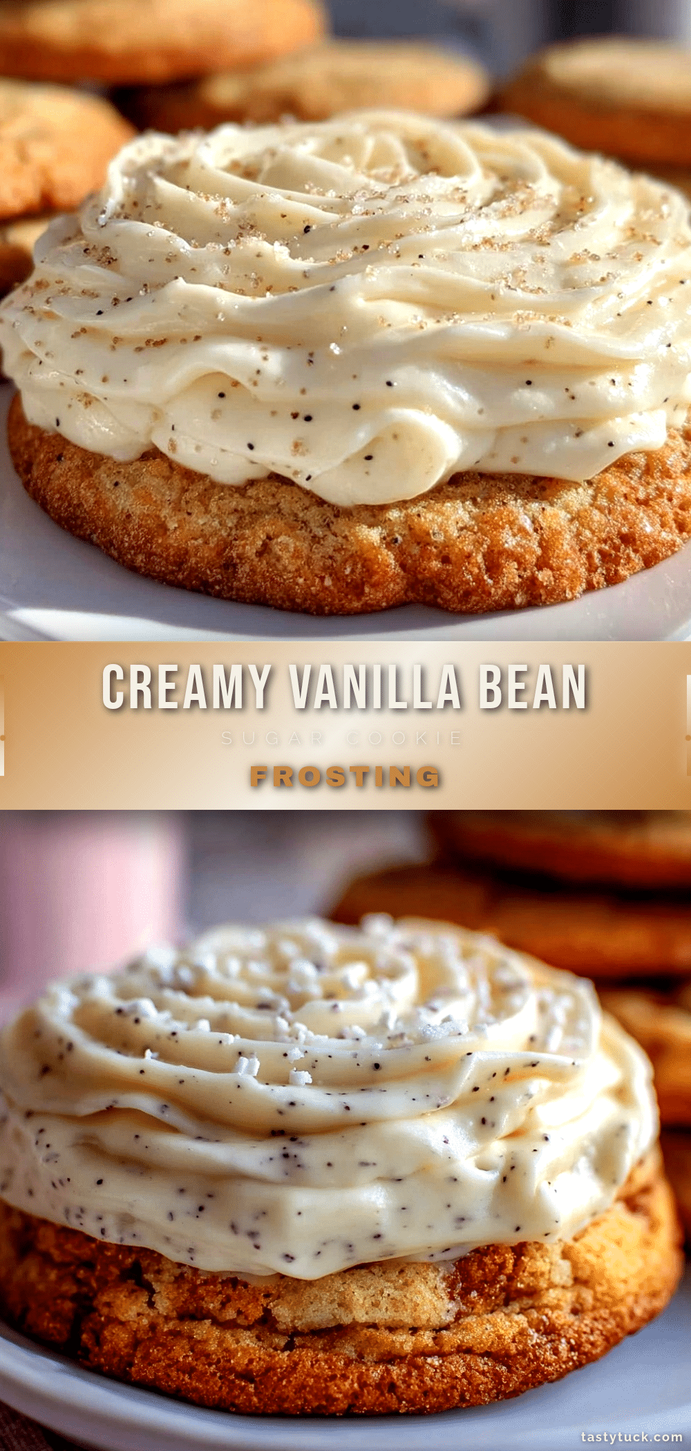 vanilla bean sugar cookie frosting recipe