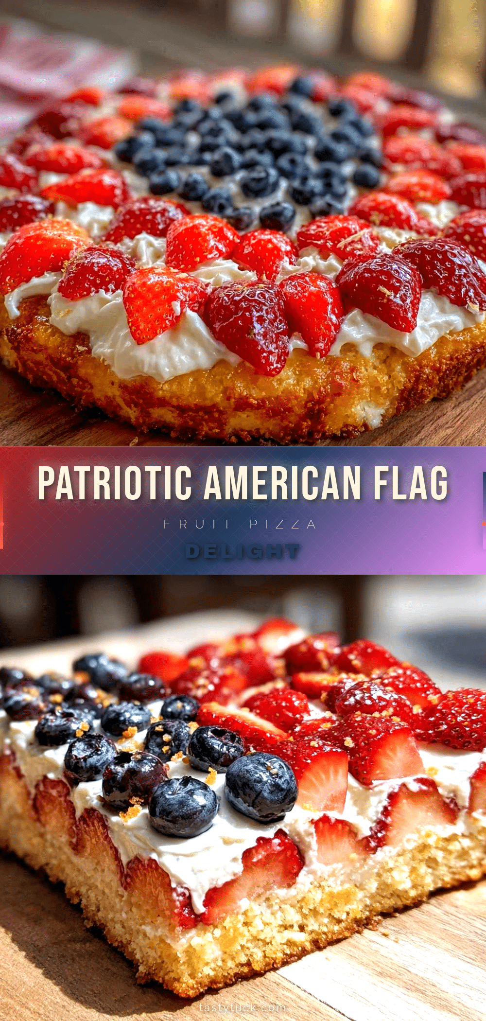 american flag fruit pizza recipe