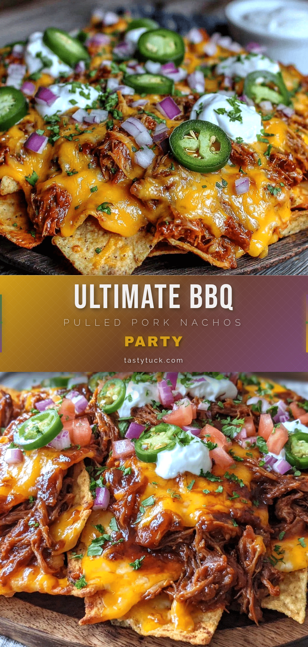 BBQ pulled pork nachos recipe
