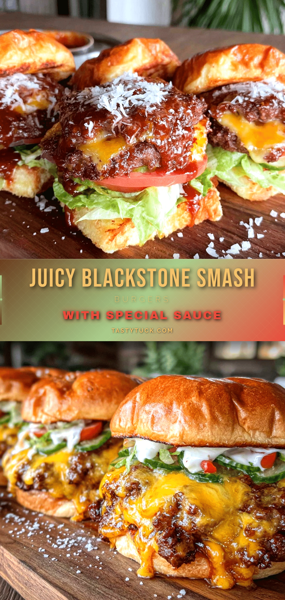 Blackstone griddle smash burgers recipe