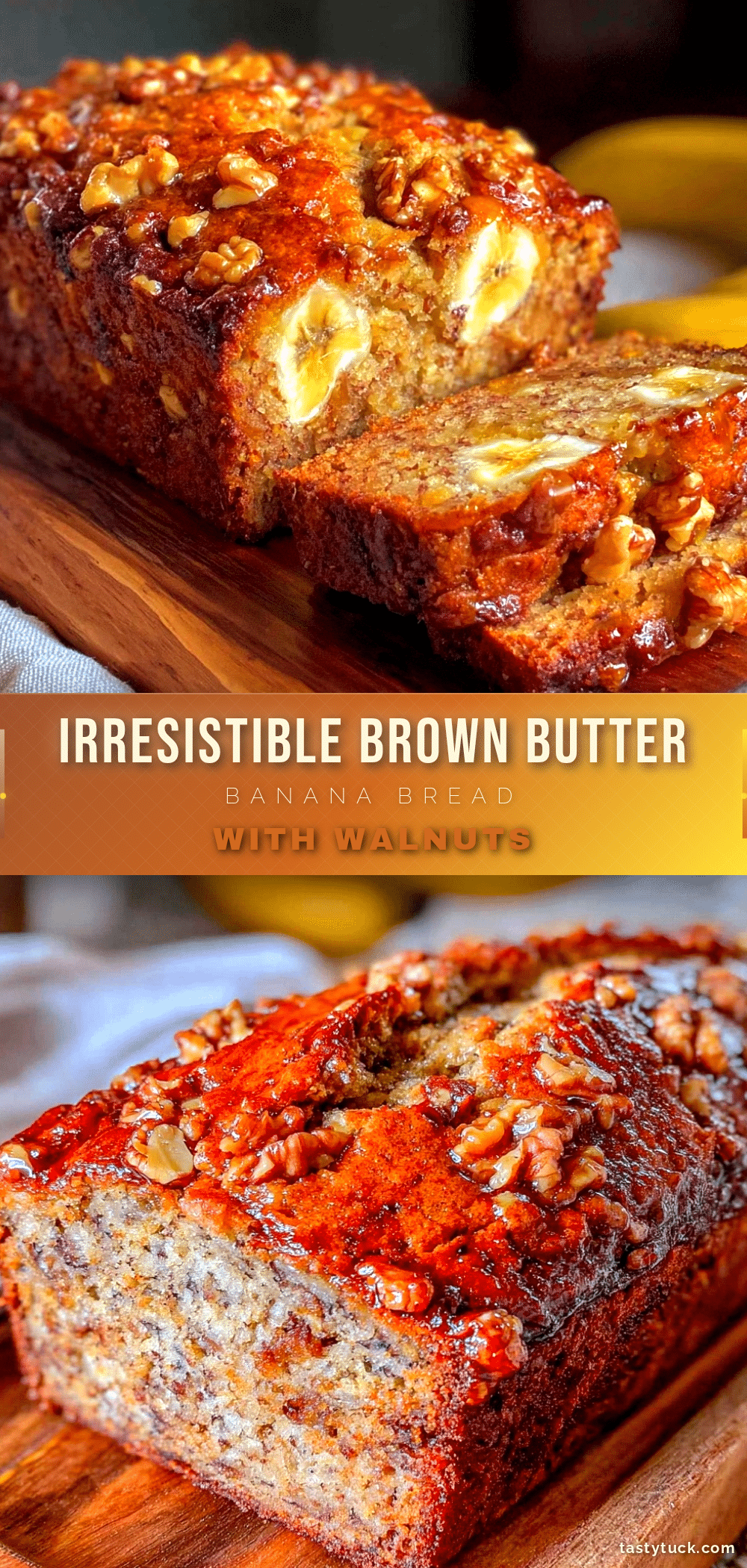 brown butter banana bread recipe