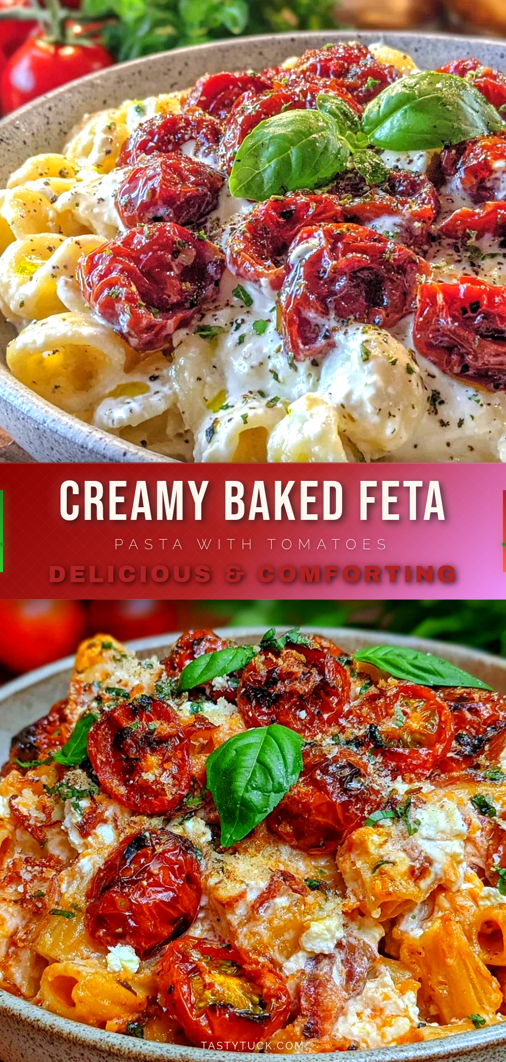 creamy baked feta pasta recipe